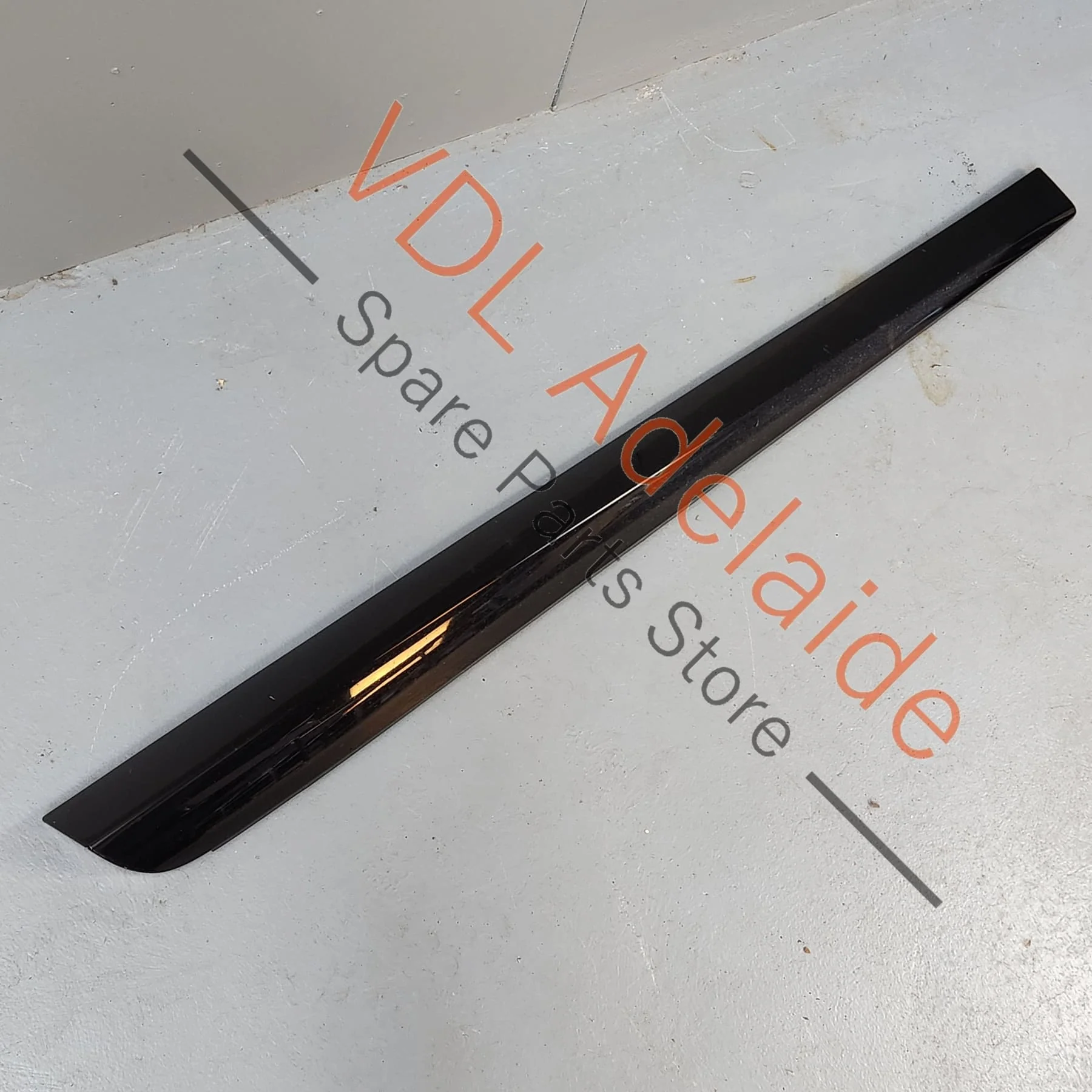 Renault Megane Right Side Rear Exterior Door Molding 801860012R 801864336R TEGNE - BLACK
