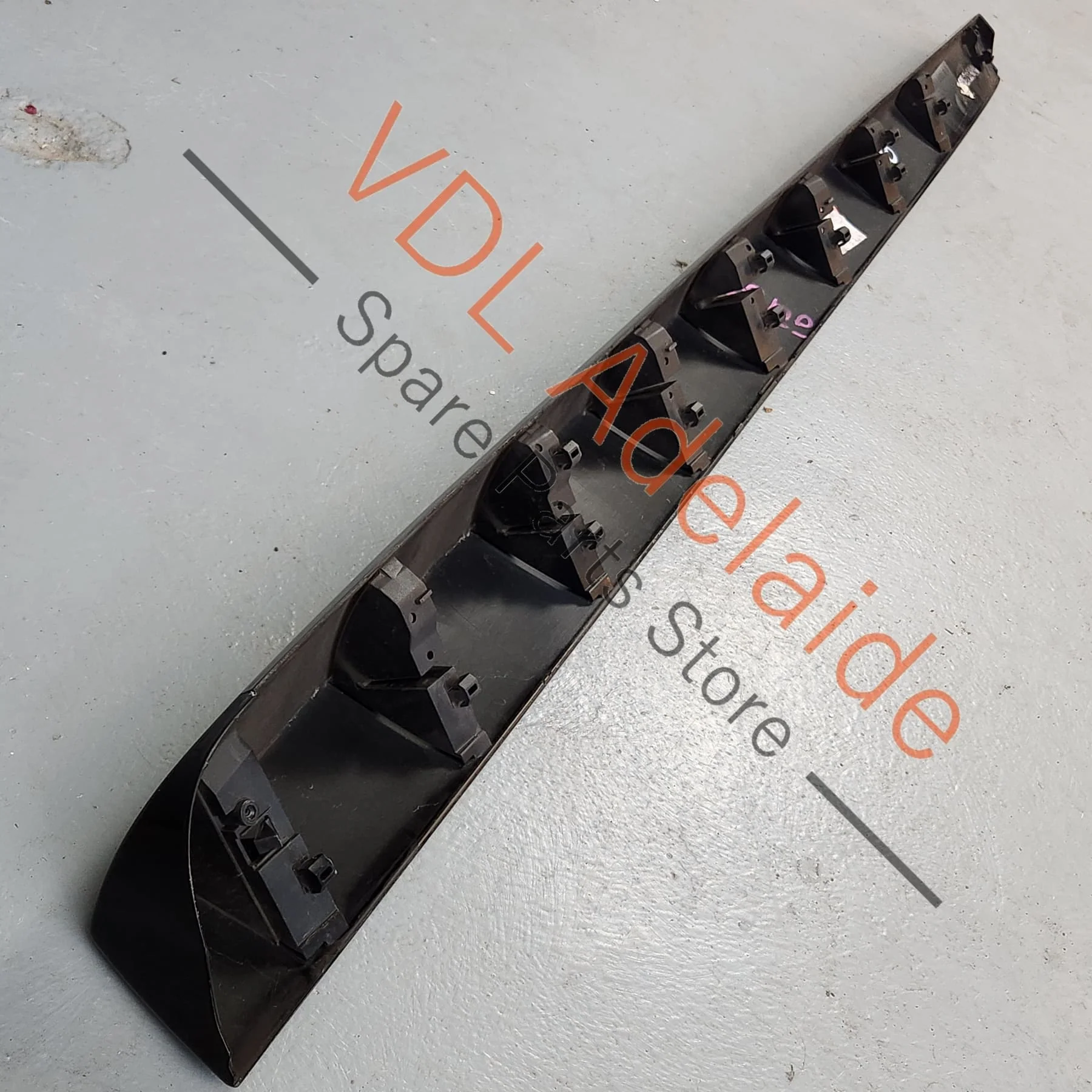 Renault Megane Right Side Rear Exterior Door Molding 801860012R 801864336R TEGNE - BLACK - Image 3