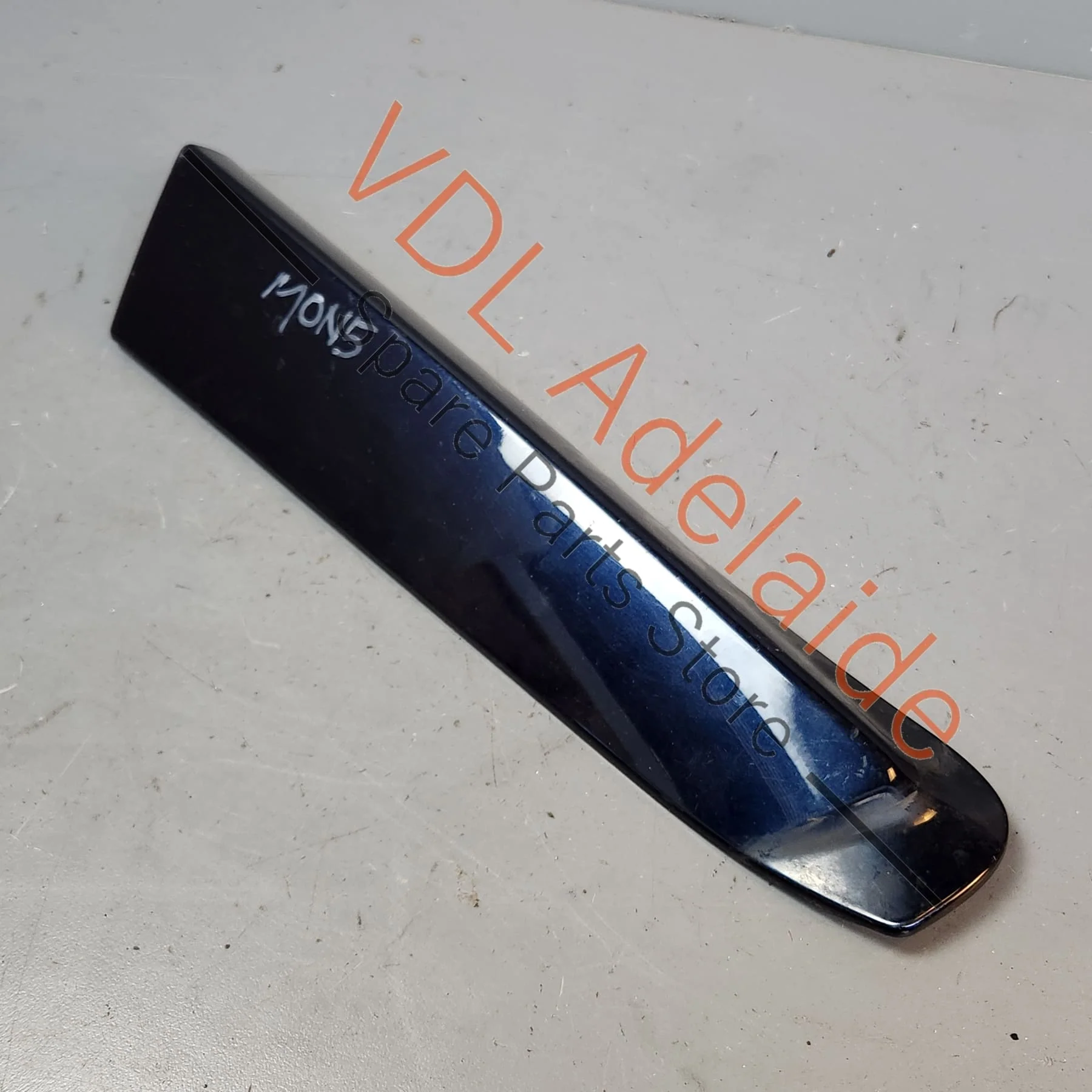 Renault Megane Right Side Rear Exterior Body Molding 768568852R 768560131R Twilight Blue - Image 6