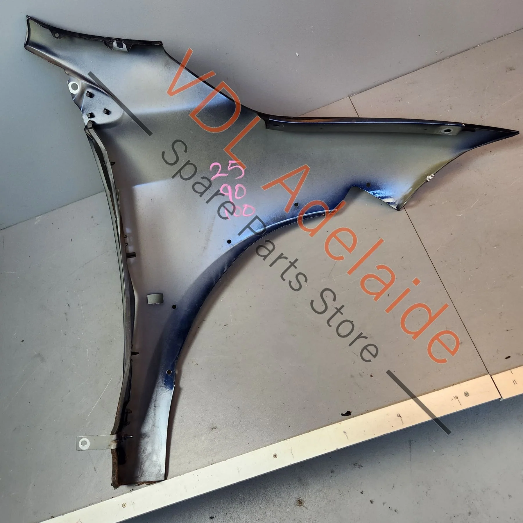 Renault Megane Front Left Fender Wing Panel Twilight Blue 472 - Image 3