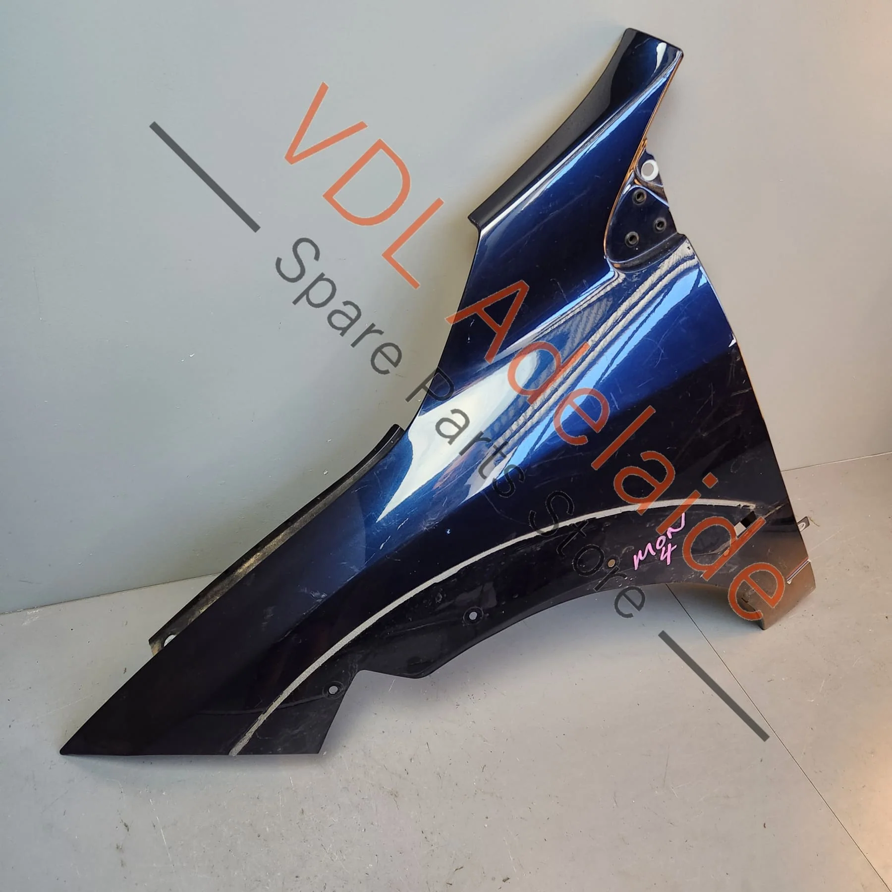 Renault Megane Front Left Fender Wing Panel Twilight Blue 472 - Image 7