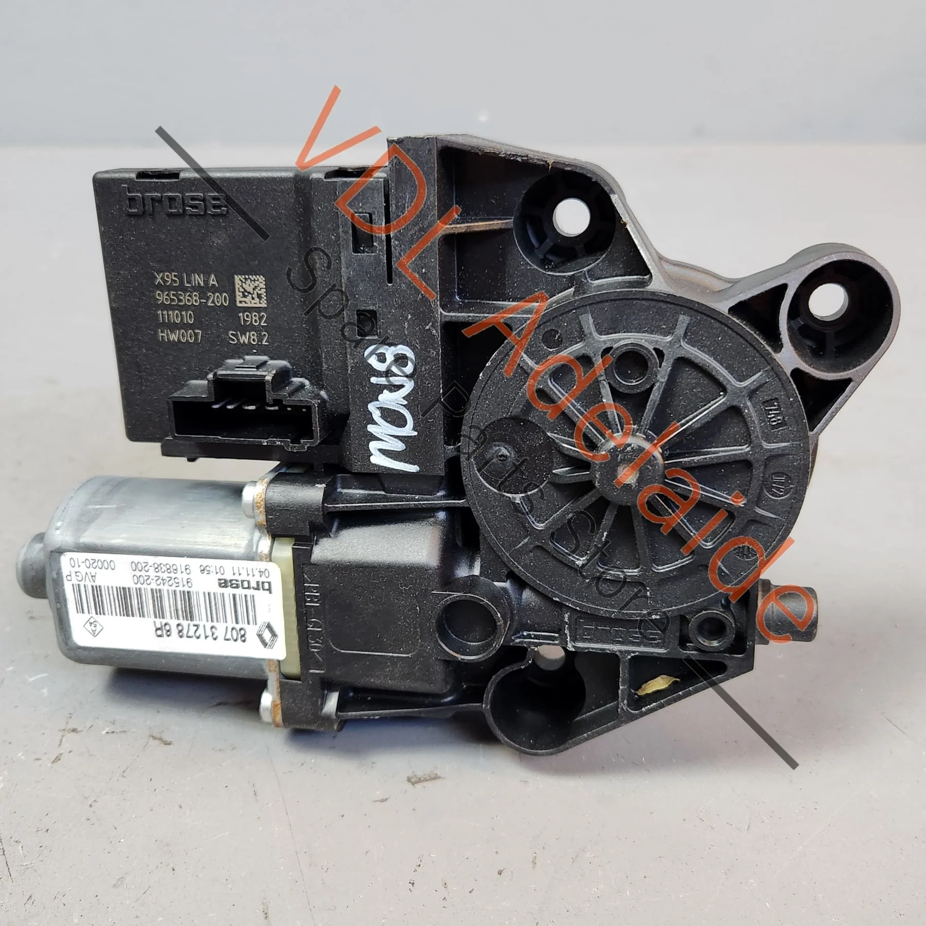 Renault Megane Clio Passenger Side Window Motor 807312786R