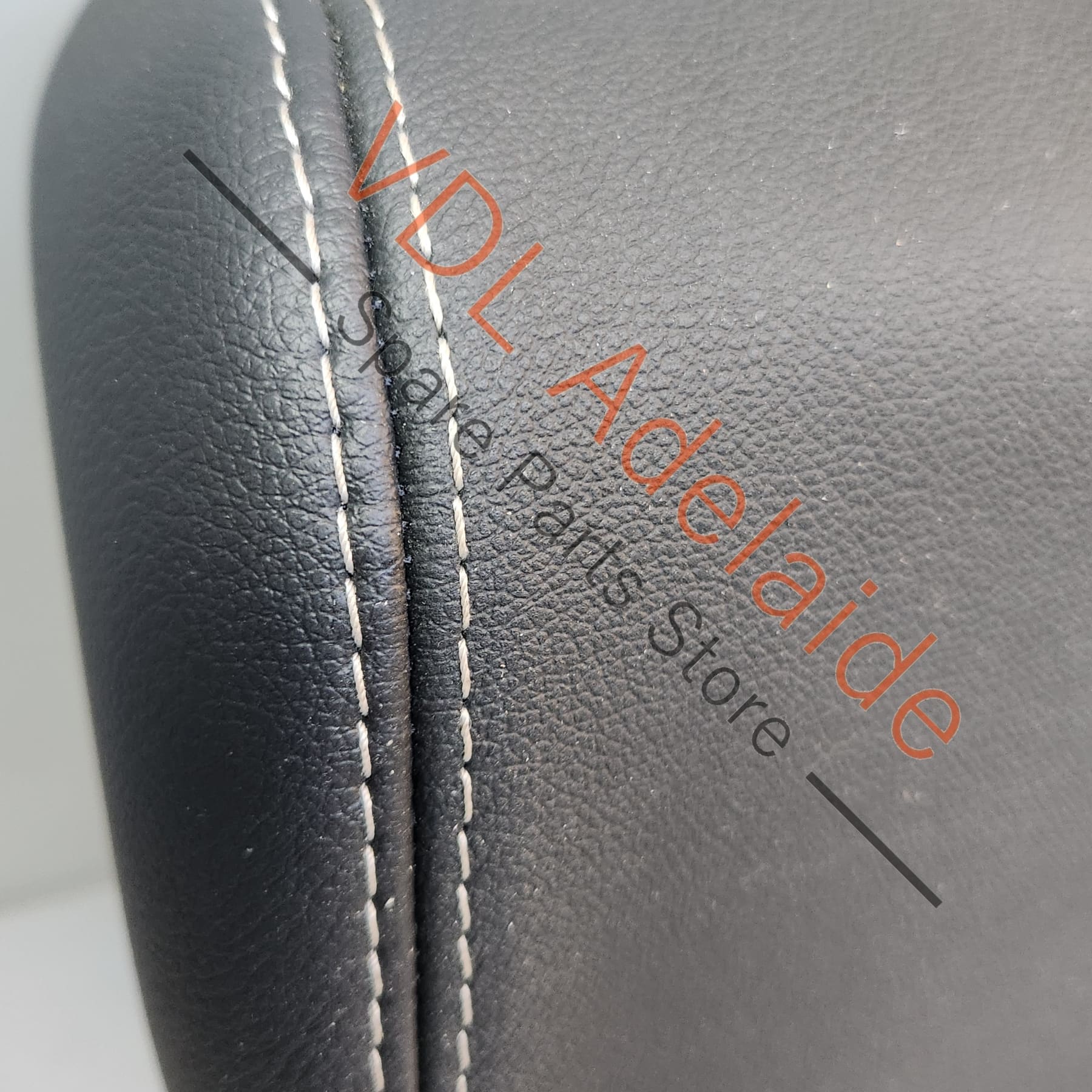Renault Megane 3 Rear Seat Left or Right Side Headrest 864300022R Leather white stitch - Image 3