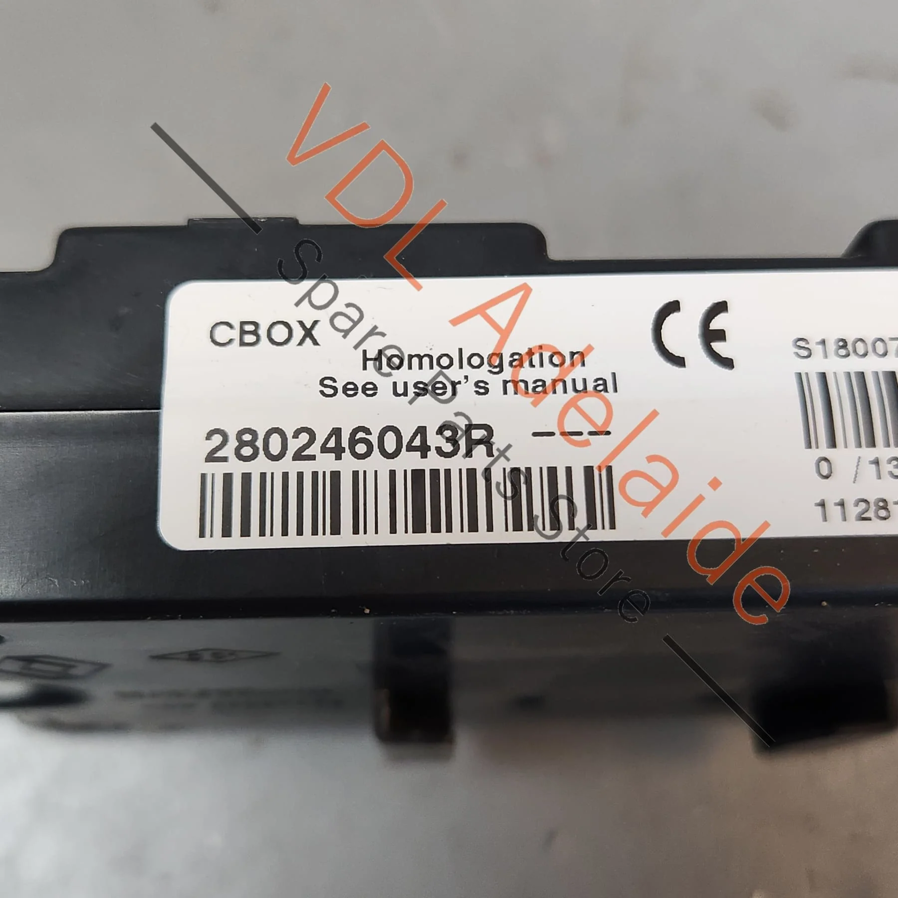 Renault Numerical Accessory Socket Satnav Control Module 280246043R CBOX - Image 6