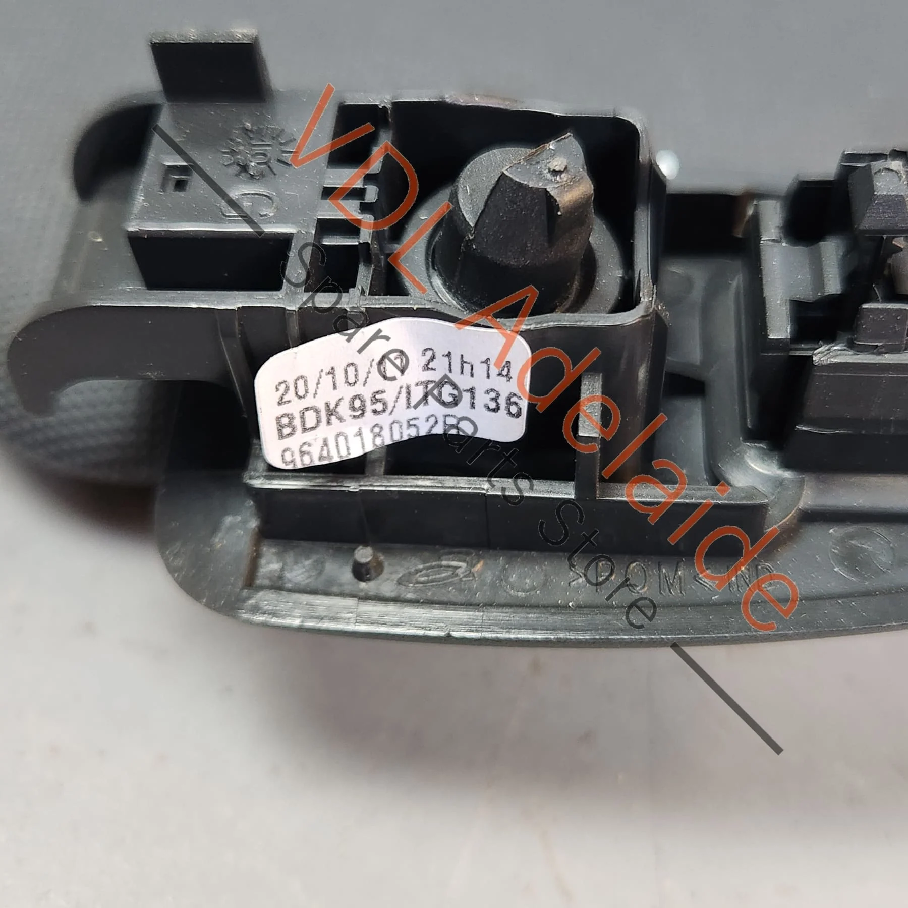 Renault Megane 3 D95 Left Side Sunvisor Sun Visor 964013549R Black - Image 5