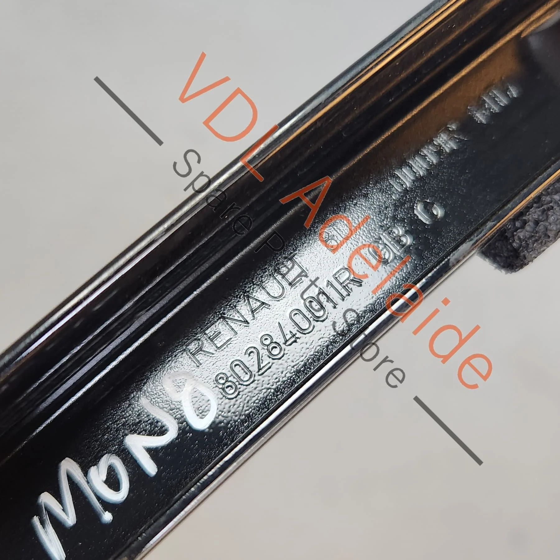 Renault Megane D95 3dr Hatch Right Side Door B Pillar Trim Molding Gloss Black 802840011R - Image 3