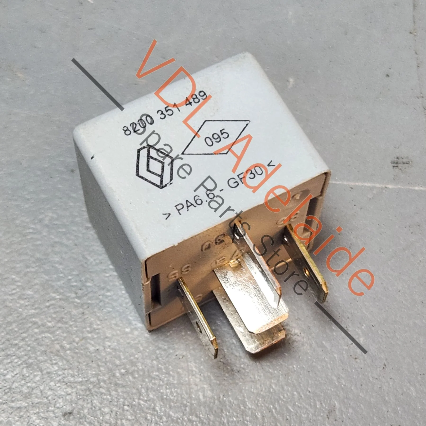 Renault Megane 3 8200351489 12v Grey Relay V23074-a1201 x93 Relay Fuse - Image 2