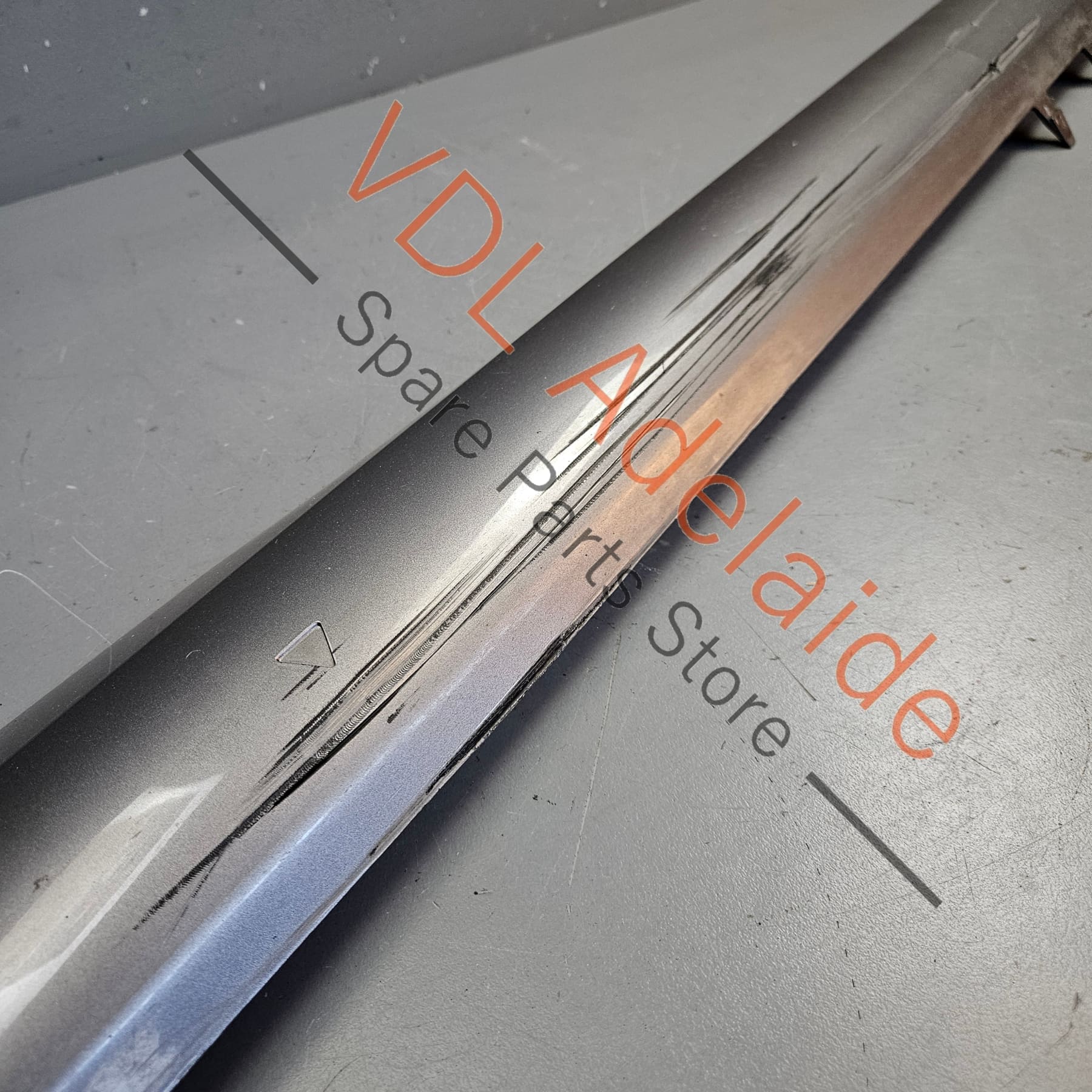 Renault Megane Right Side Sill Panel Rocker Molding 764260656R 764269576R Oyster Grey - Image 3
