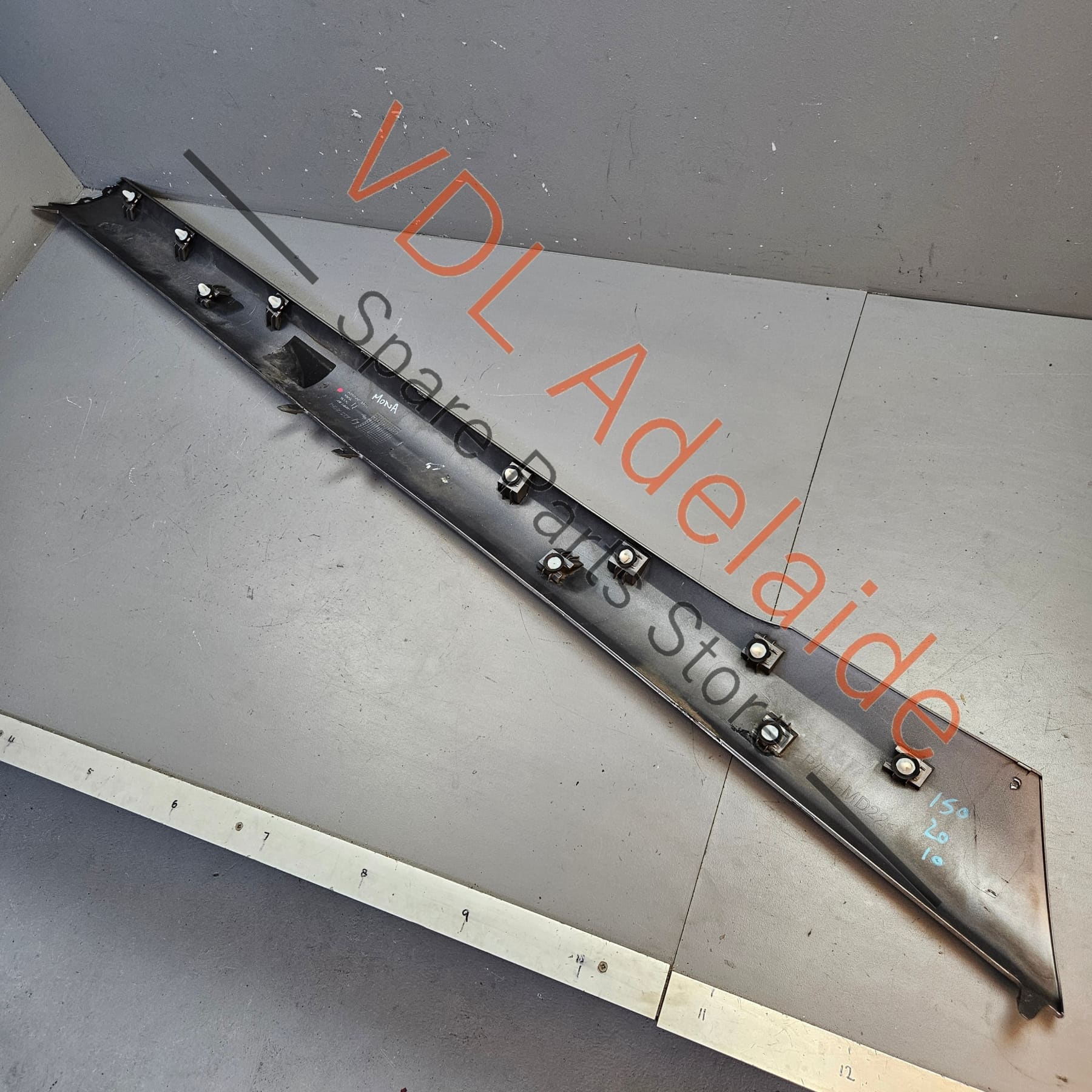 Renault Megane Right Side Sill Panel Rocker Molding 764260656R 764269576R Oyster Grey - Image 8
