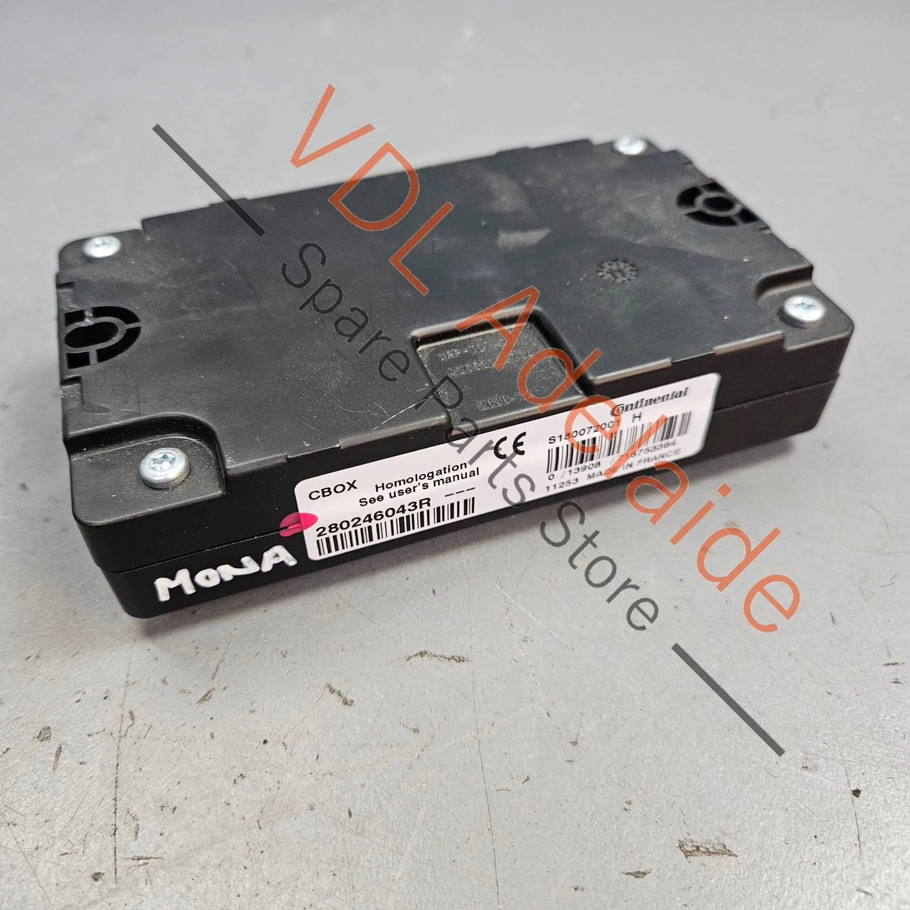 Renault Cbox 280246043R Bluetooth Satnav Control Module