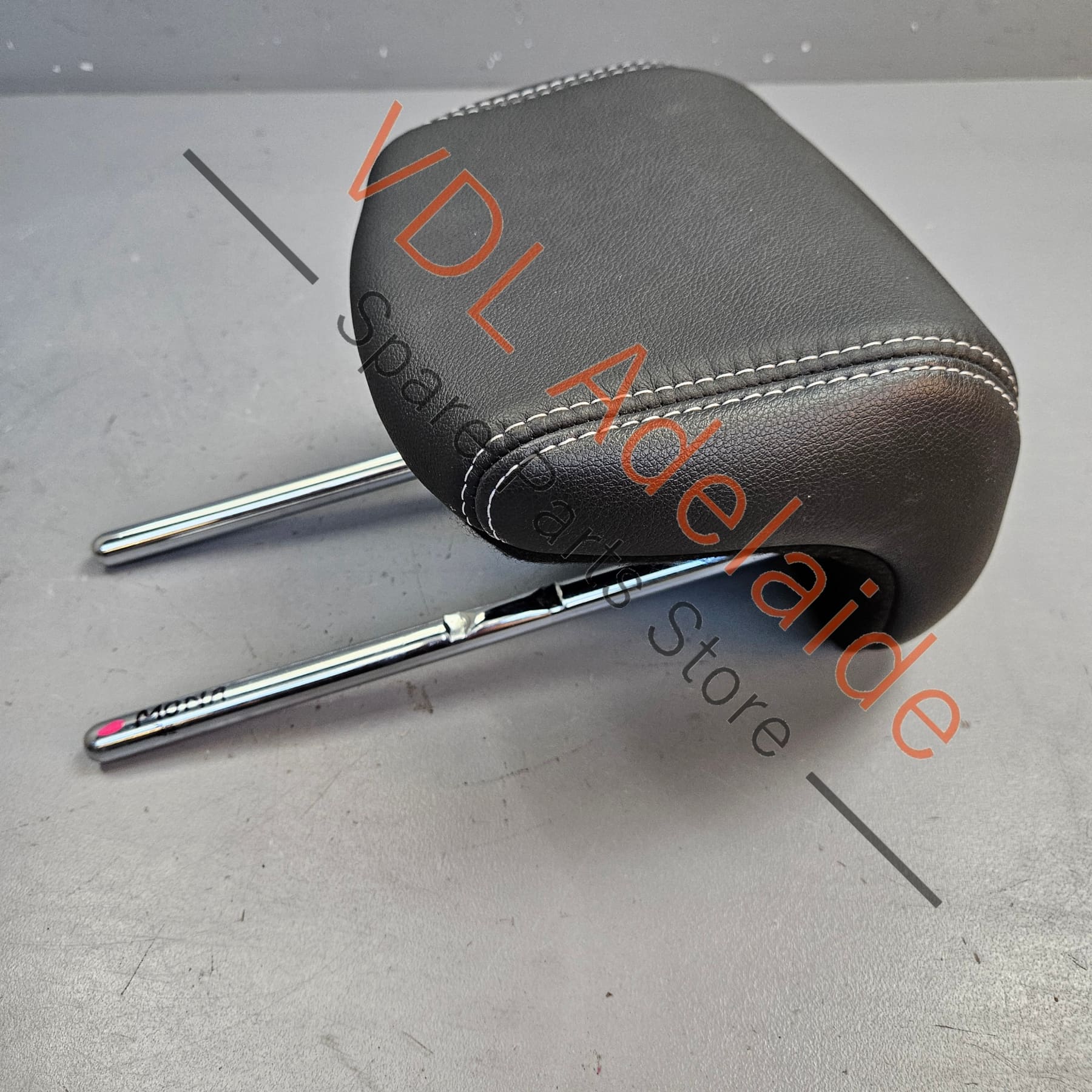 Renault Megane 3 RS250 265 275 Rear Seat Middle Headrest Leather with White Stitch - Image 3