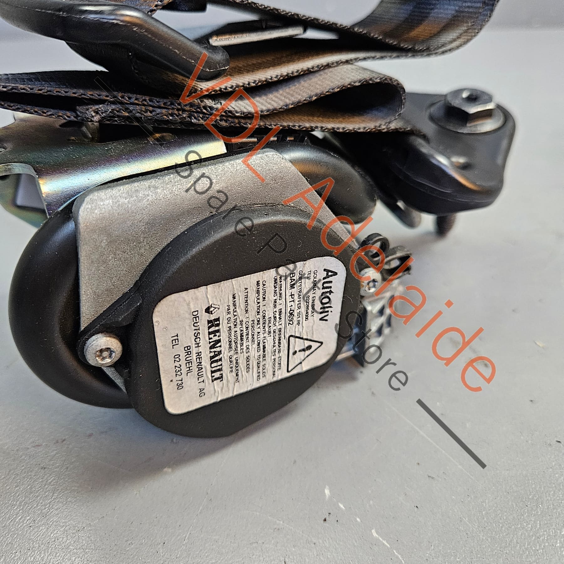 Renault Megane 3 RS250 RS265 RS275 Front Seatbelt Seat Belt 868840009R 868840044R 868842596R 868843492R - Image 6