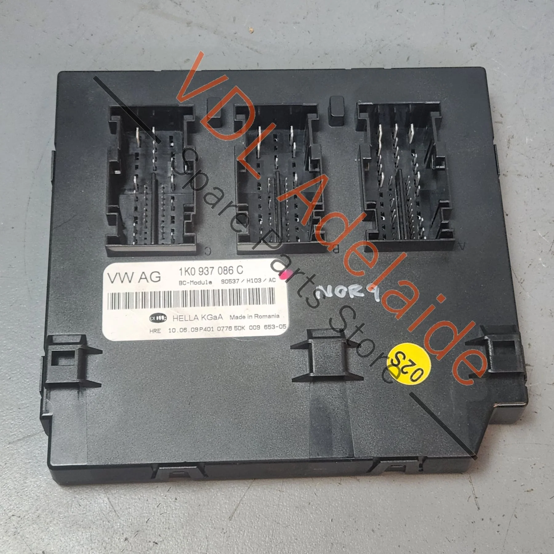 VW Golf BCM Control Unit for Convenience 1K0937086C 1K0937087E  Z1Z