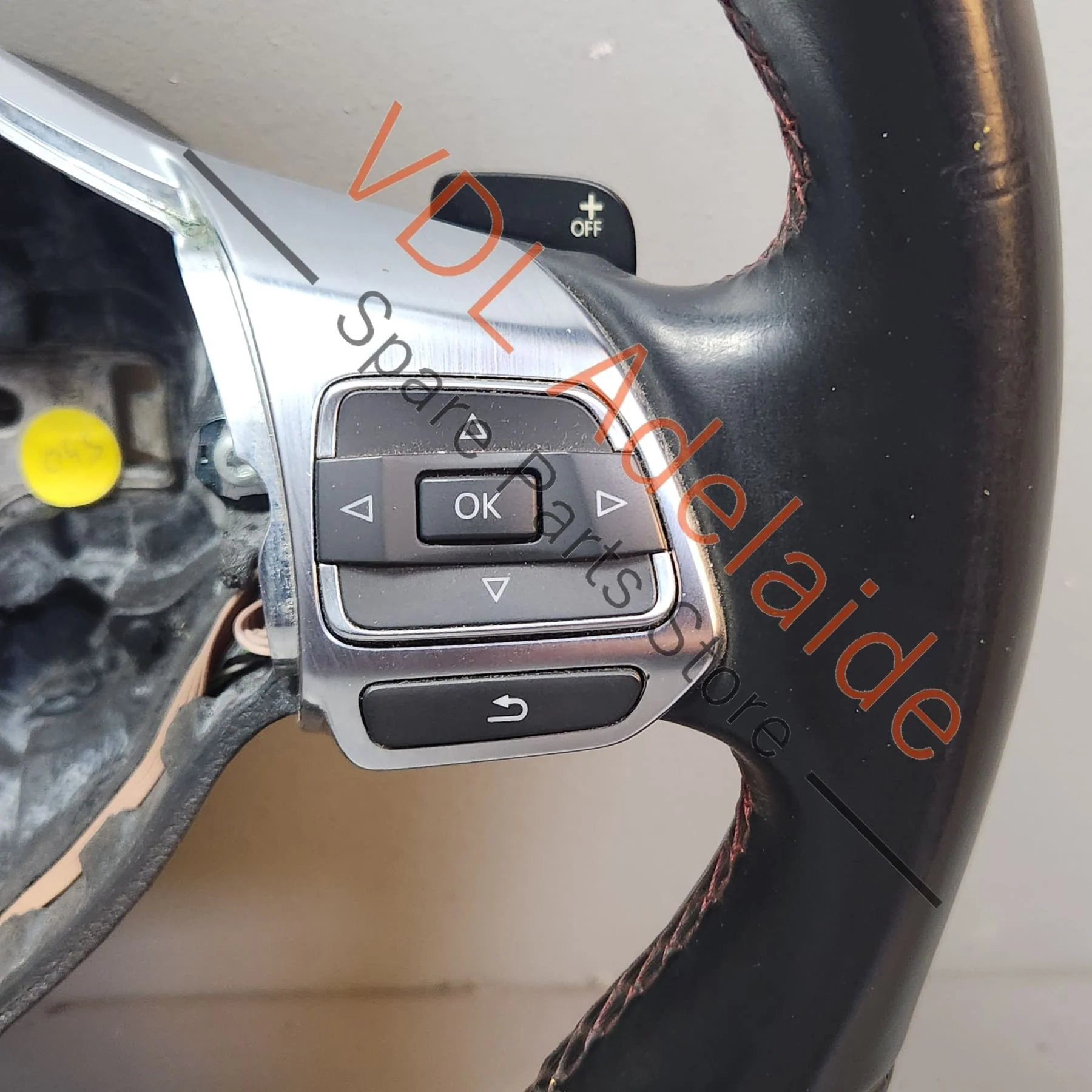 VW Golf MK6 Gti Leather Steering Wheel Multifunction Sports with Buttons 5K0419091E ASY - Image 4