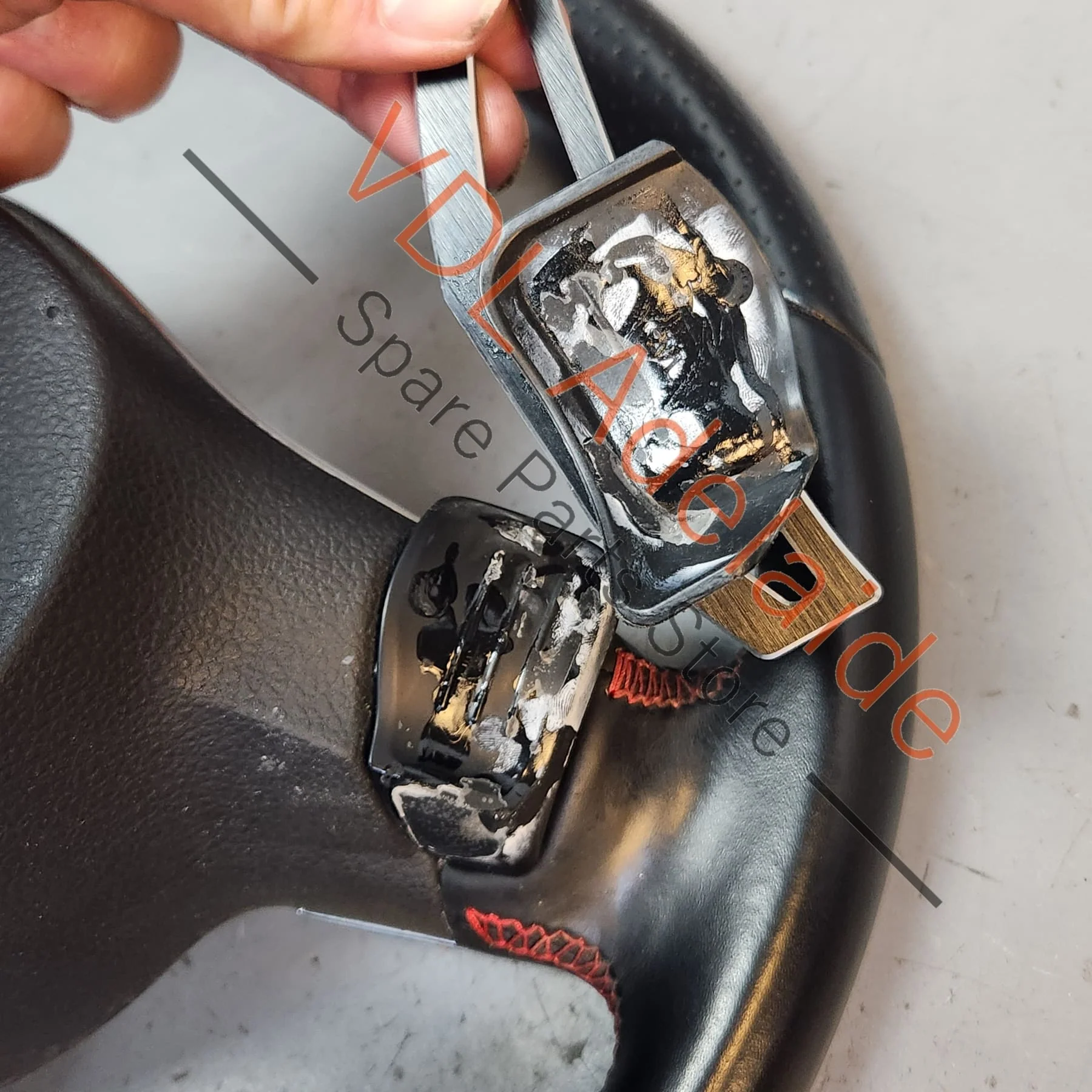 VW Golf MK6 Gti Leather Steering Wheel Multifunction Sports with Buttons 5K0419091E ASY - Image 9