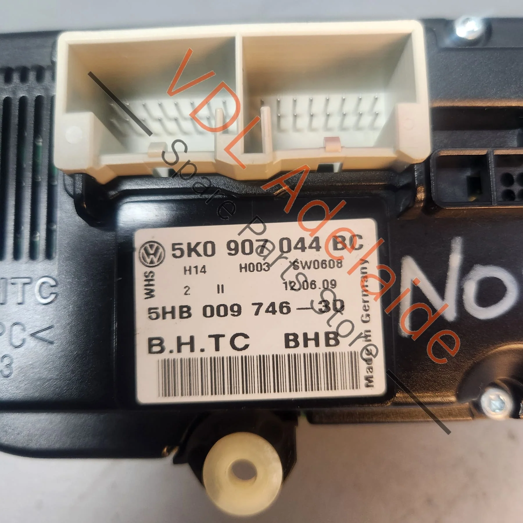 VW Golf Mk6 AC Switch Climate Control Dual Zone 5K0907044BC 5K0907044DT ZJU 5K0907044HA ZJU - Image 5
