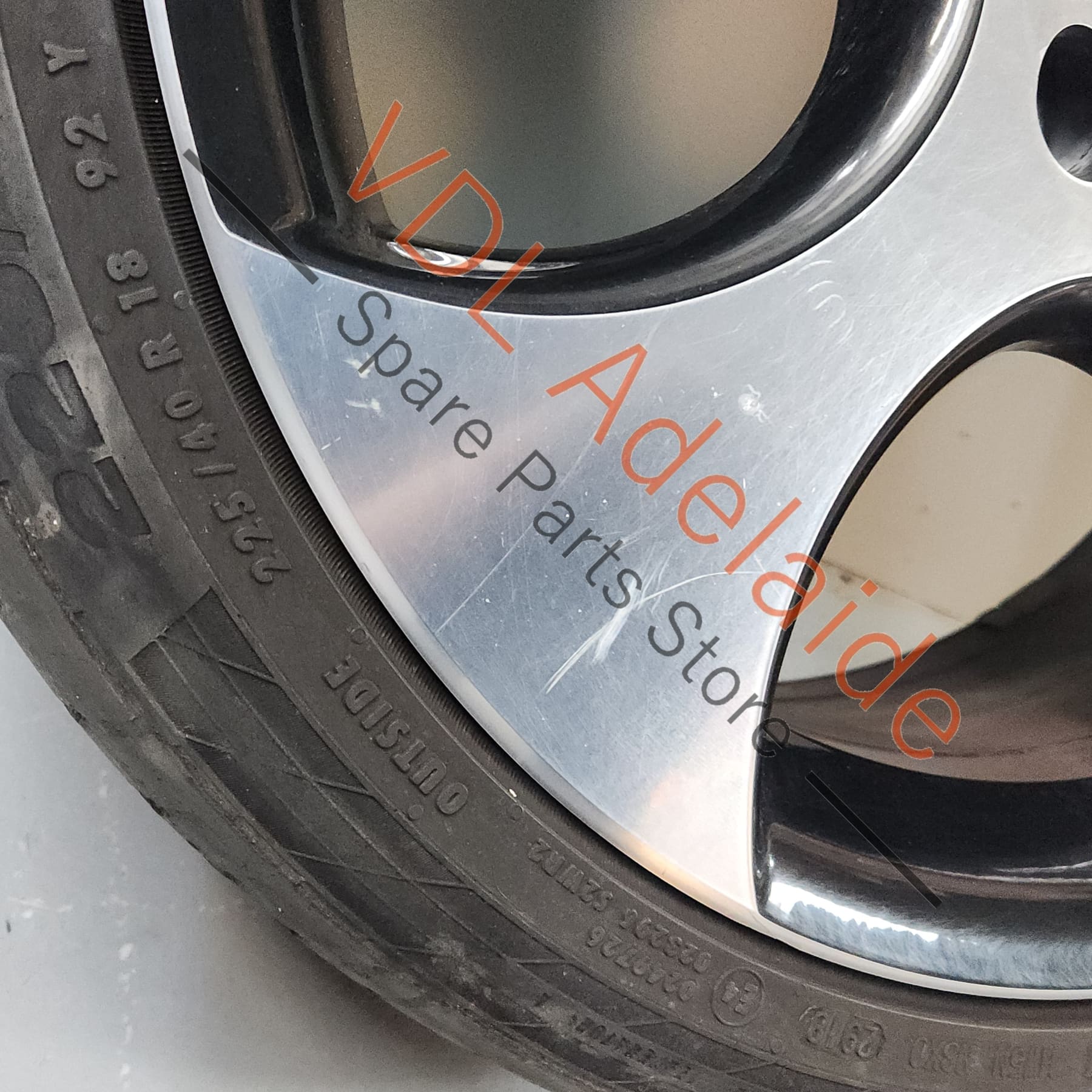 Genuine VW Golf MK6 18in Gti Detroit Machined Face Alloy Wheel 18x7.5 ET51 #03 - Image 4