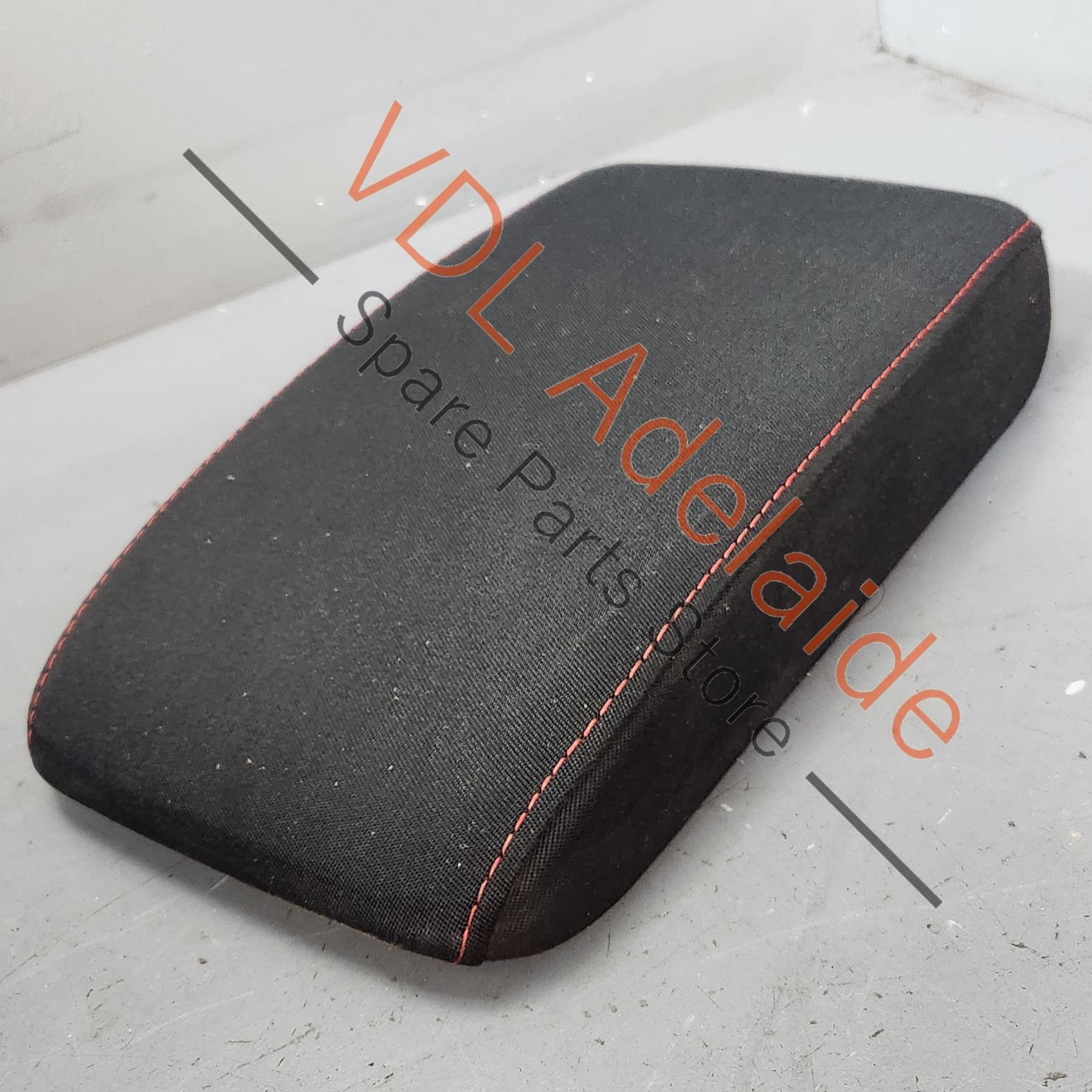 Genuine OEM VW Golf MK6 Gti Cloth Centre Middle Arm Rest Red Stitching Interior Trim 5K0061123 82V