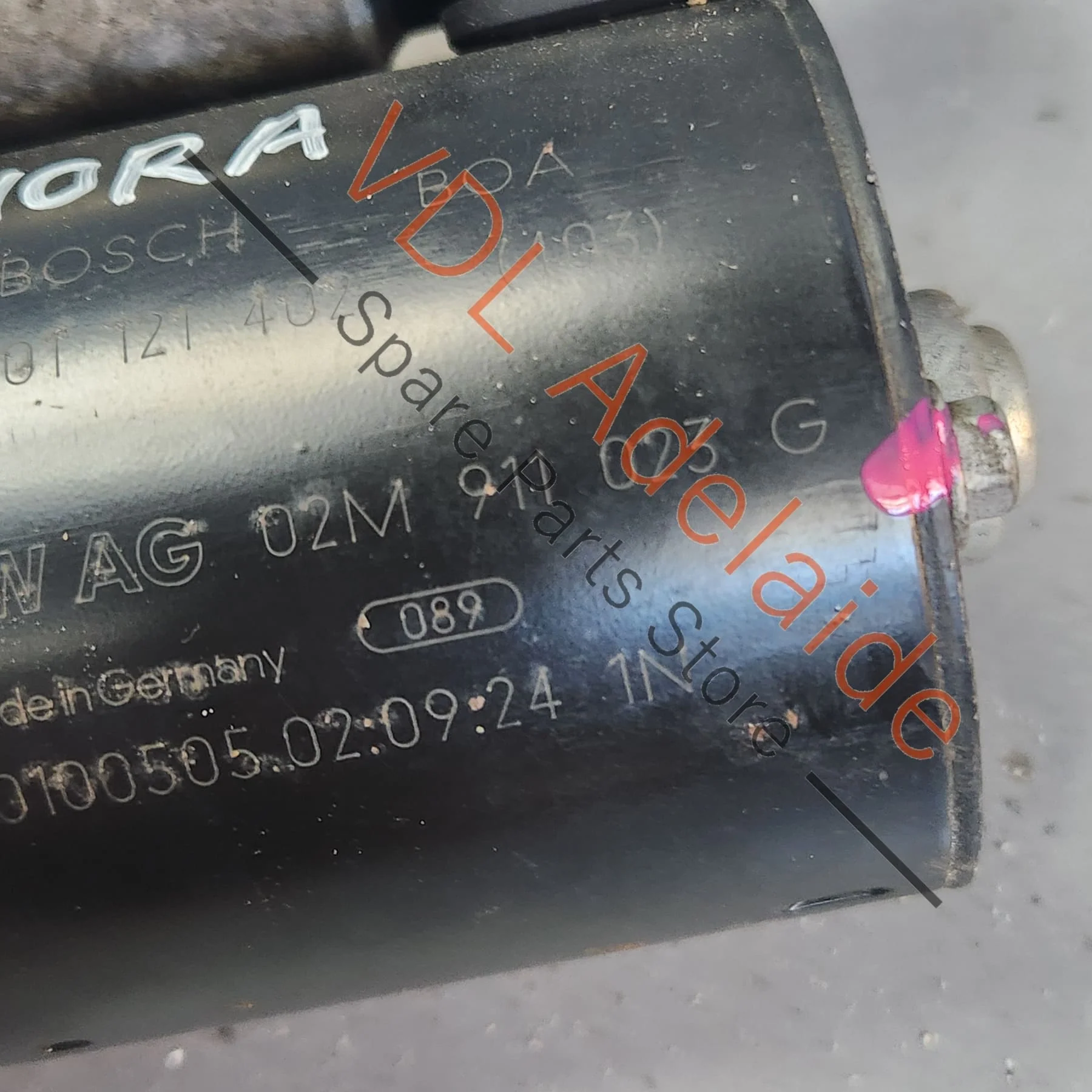 VW Golf MK5 MK6 Jetta Tiguan Starter Motor 02M911023G - Image 2