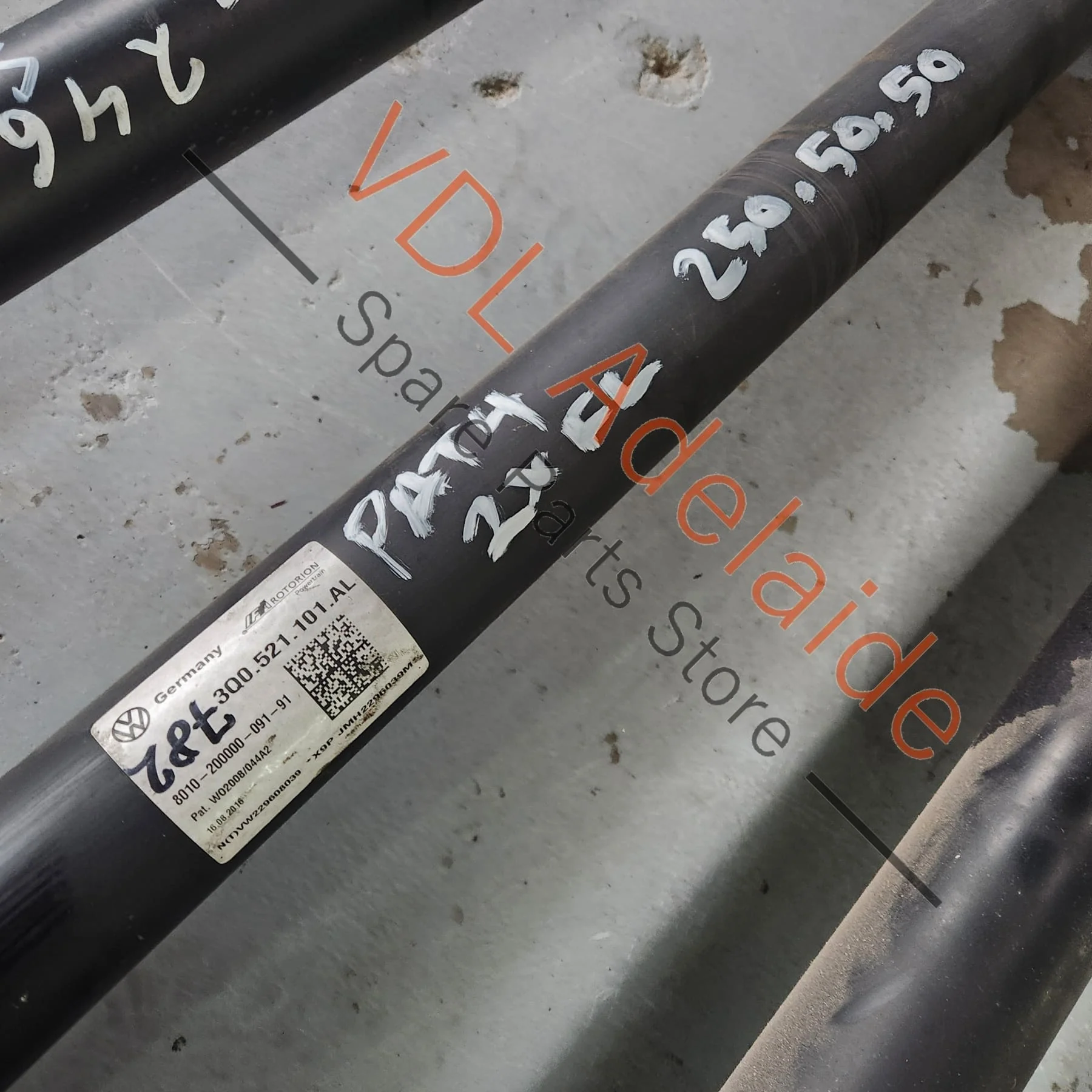 VW Passat B8 Cardan Propeller Tail Shaft 3Q0521101AL - Image 4