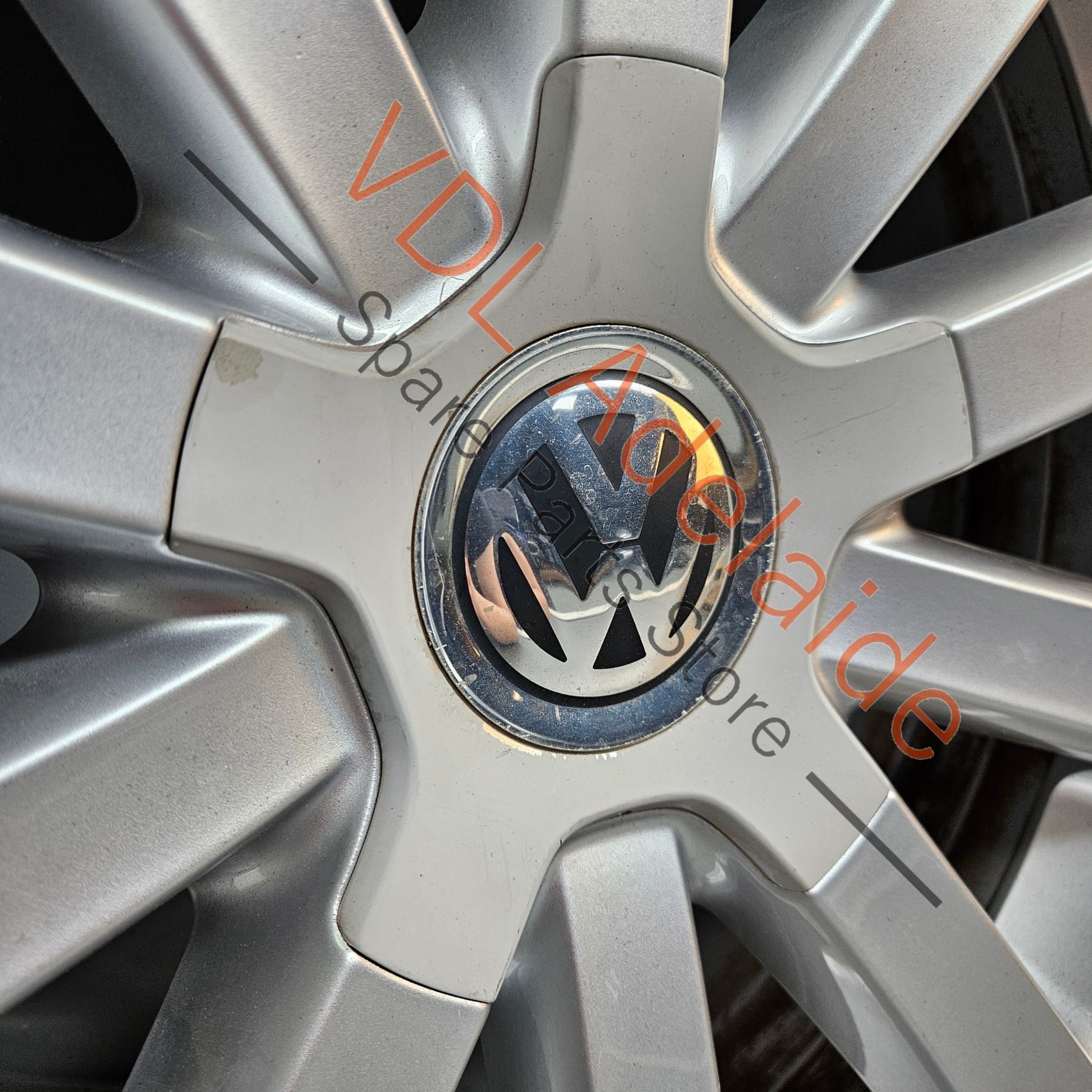 VW Passat R36 OMANYT Alloy Wheel 18 x 8 ET44 Genuine OEM Ronal 3C0601025AG 3C0601149R 8Z8 #02 - Image 7