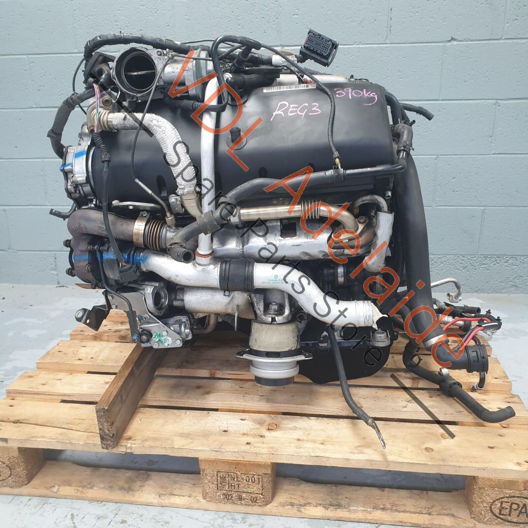 VW Touareg Twin Turbo V10 TDI Engine 5.0 Diesel BLE CBWA 230kw - Image 10