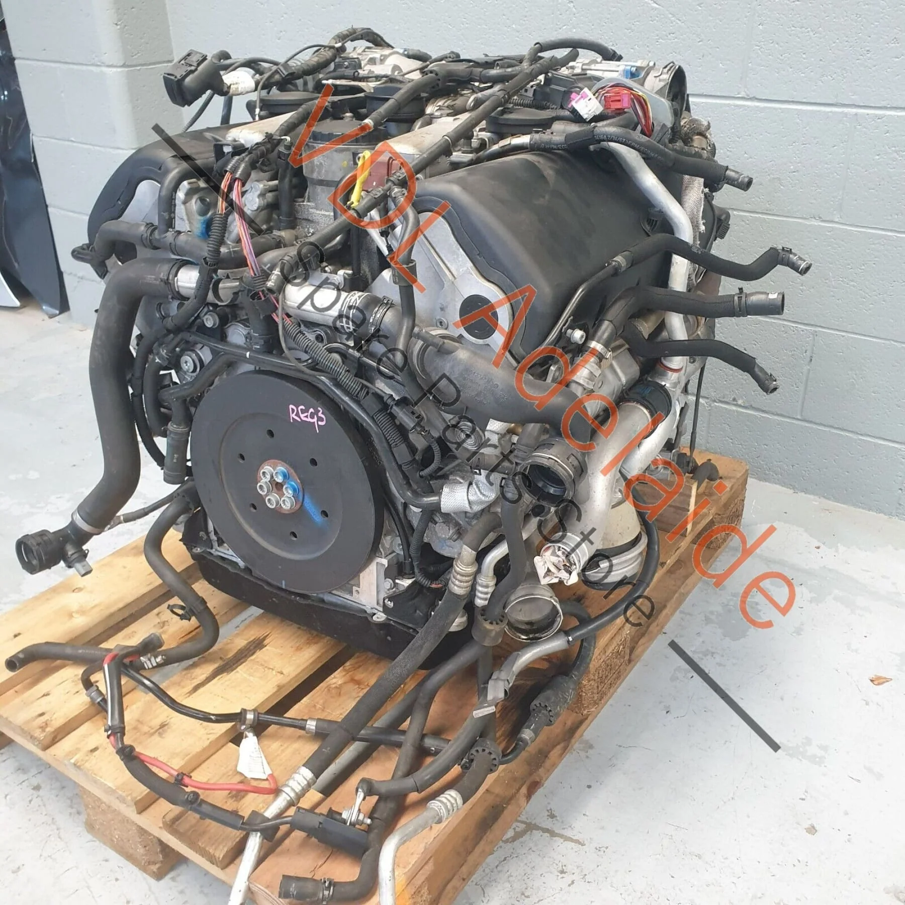 VW Touareg Twin Turbo V10 TDI Engine 5.0 Diesel BLE CBWA 230kw - Image 8