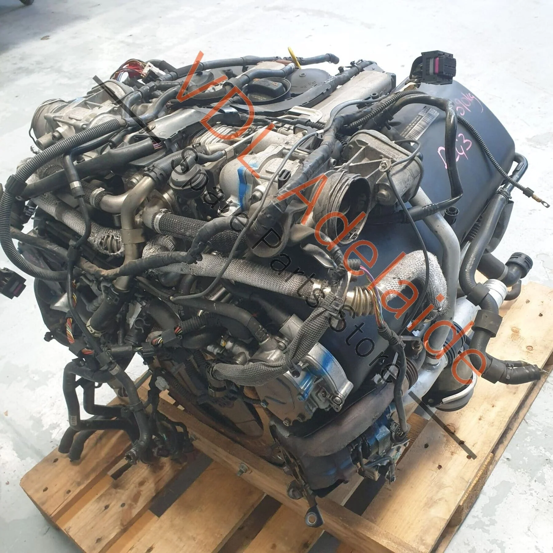 VW Touareg Twin Turbo V10 TDI Engine 5.0 Diesel BLE CBWA 230kw - Image 9