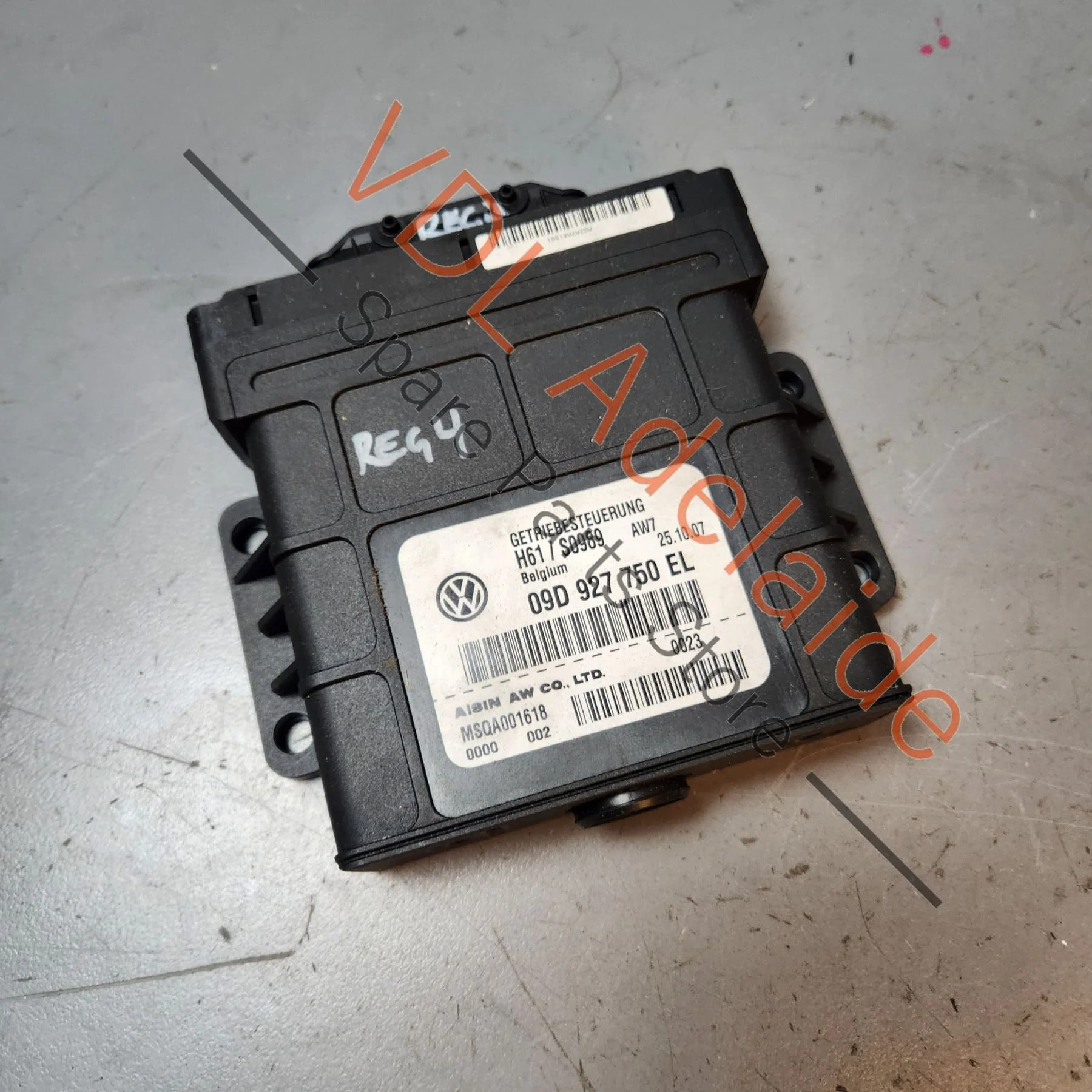 VW Touareg V10 Porsche Cayenne TCU Transmission Control Unit Module 09D927750EL