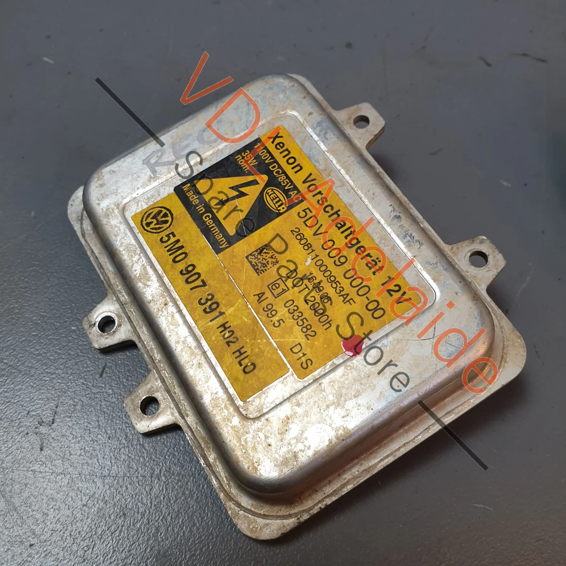 VW Golf MK5 Mk6 Touareg 7L Audi Xenon Headlight Ballast Power Module 5M0907391 5DV009000 - Image 5