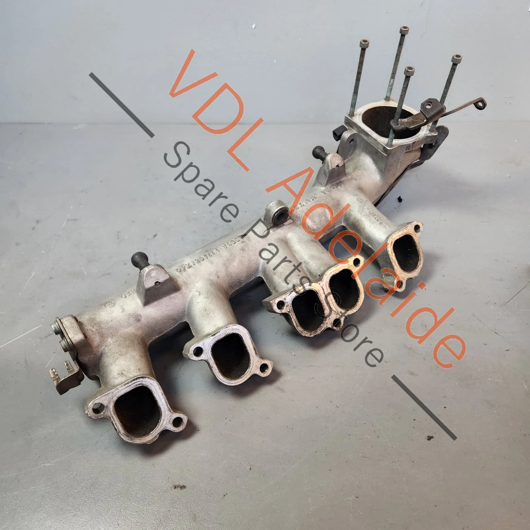 VW Touareg Aluminium Inlet Manifold Right Side for V10 & R50 07Z129712J 07Z129712P - Image 2