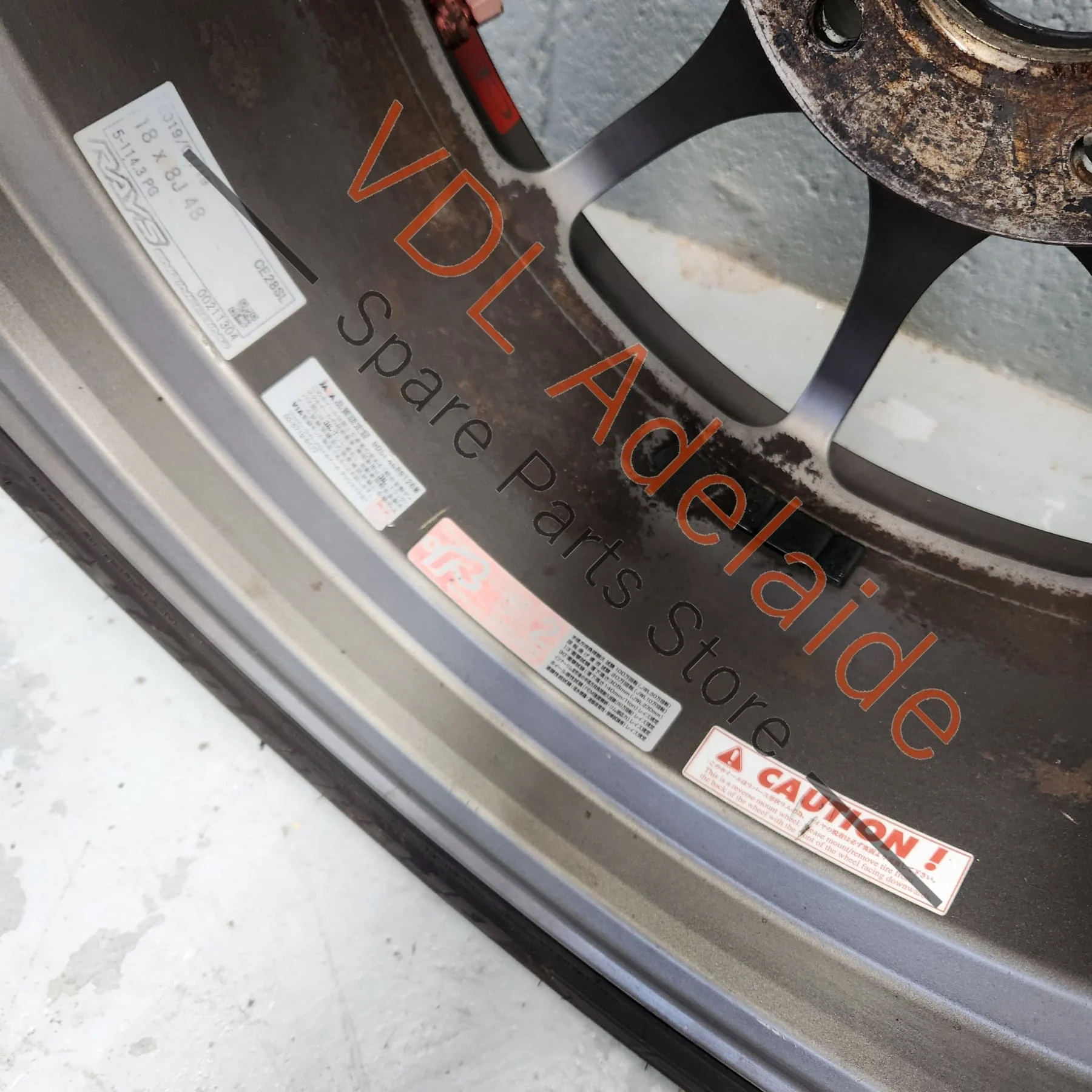 1x RAYS Engineering Volk Racing CE28SL CE28 Forged Monoblock Alloy Wheel 18 x 8 48 5x 114.3 #04 - Image 6