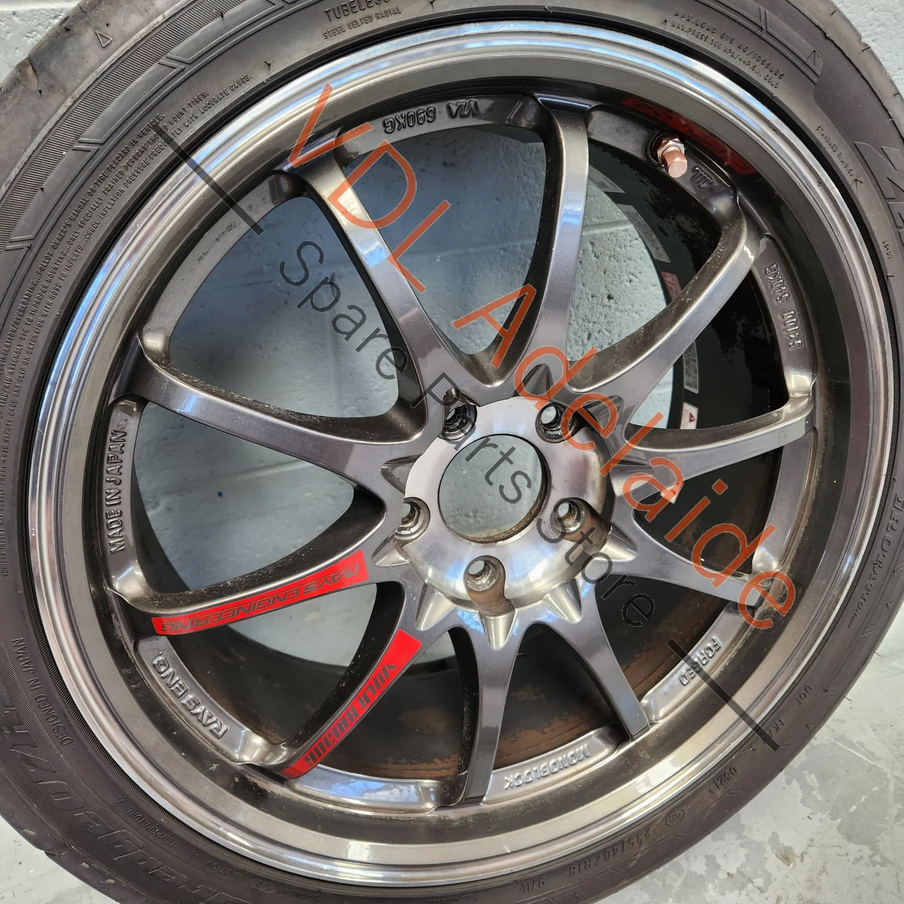 1x RAYS Engineering Volk Racing CE28SL CE28 Forged Monoblock Alloy Wheel 18 x 8 48 5x 114.3 #04 - Image 7