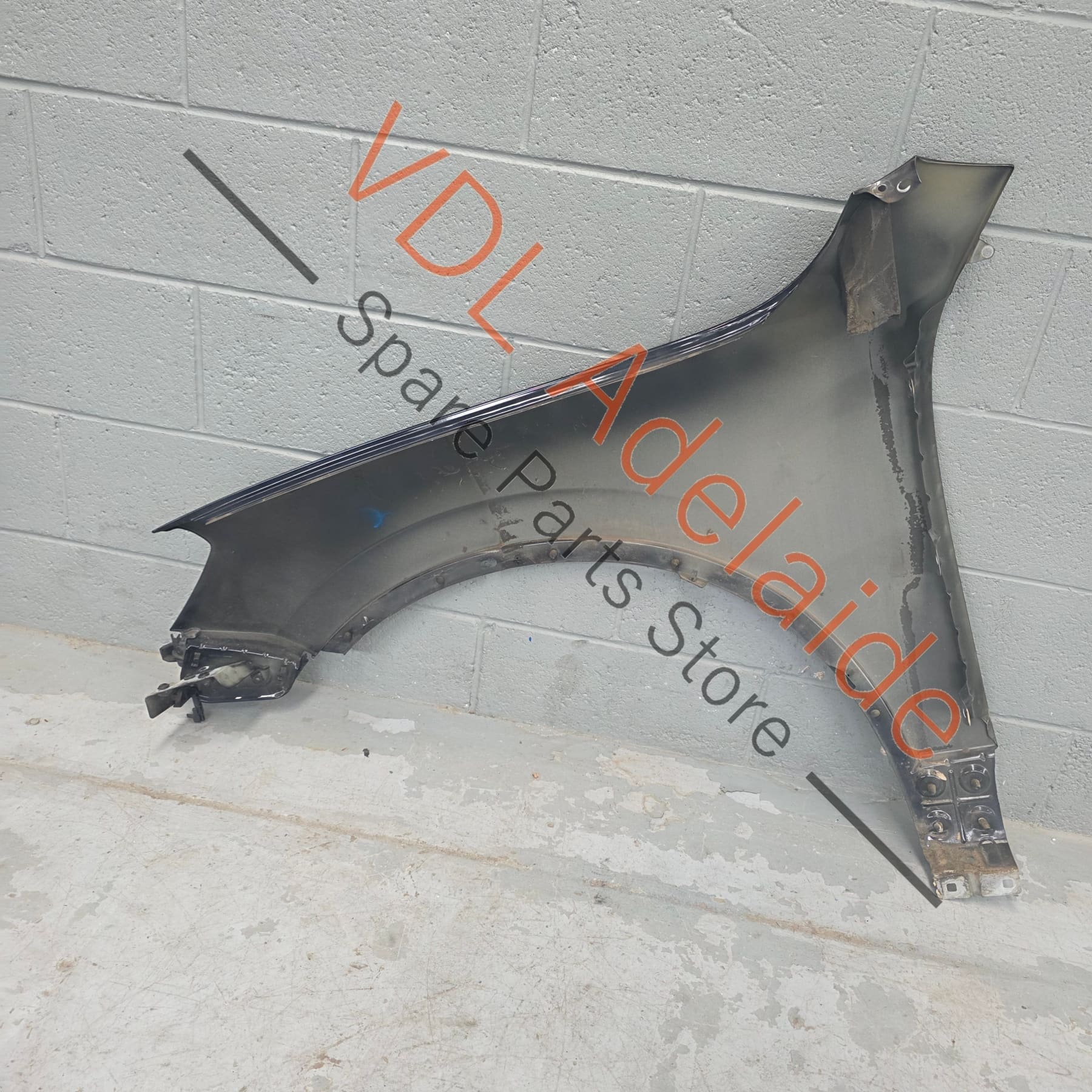 VW Volkswagen Touareg 7P 2011-2018 Front Right Mudguard Fender Quarter Panel 7P6821106E 7P6821152A Black - Image 4