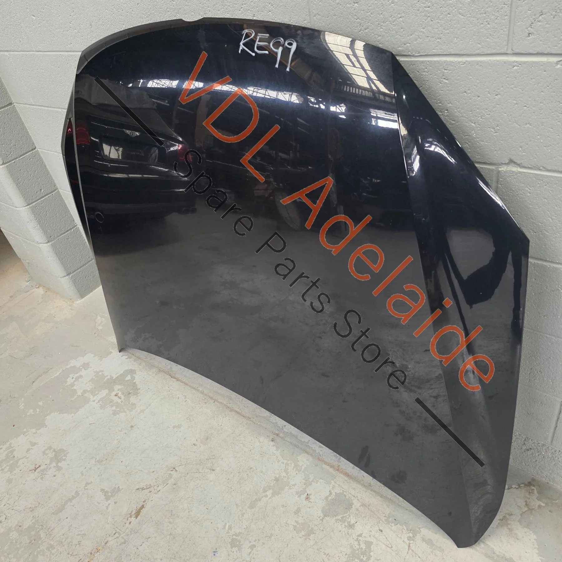 VW Volkswagen Touareg 7P 2011-2018 Bonnet Hood Panel 7P6823031A Black - Image 2