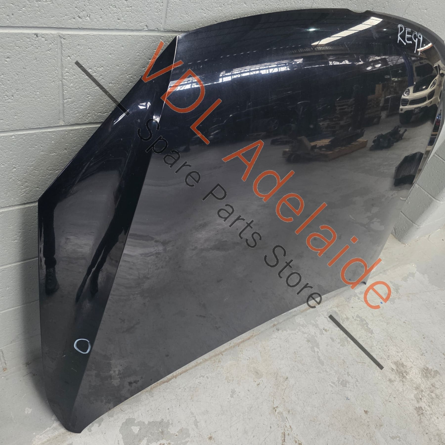 VW Volkswagen Touareg 7P 2011-2018 Bonnet Hood Panel 7P6823031A Black - Image 3