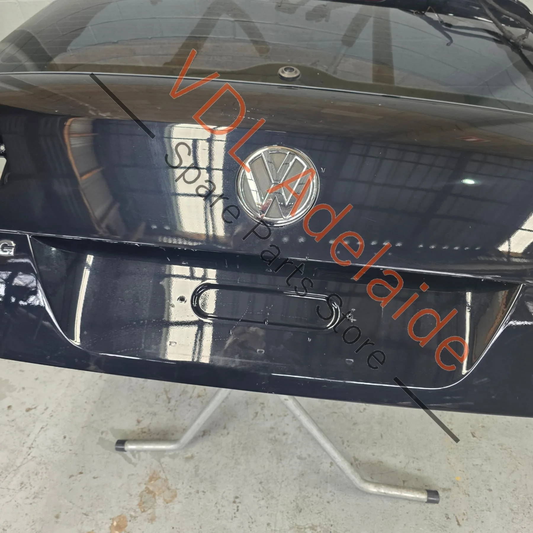 VW Volkswagen Touareg 7P 2011-2018 Boot Trunk Rear Panel 7P6827025B Black - Image 5
