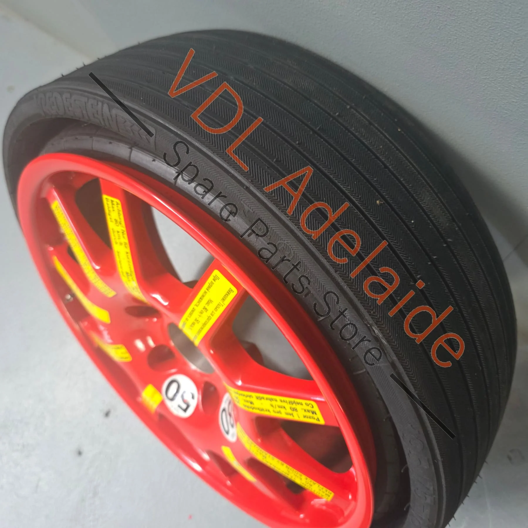 Volkswagen Touareg Audi Q7 Porsche Cayenne Collapsible Spare Wheel Space Saver 7P0601027 - Image 3