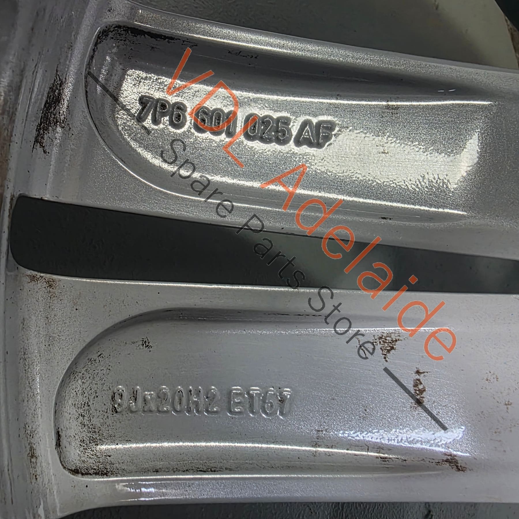 VW Touareg 20in x 9in Alloy Wheel 7P6601025AF Pikes Peak design #01 - Image 7