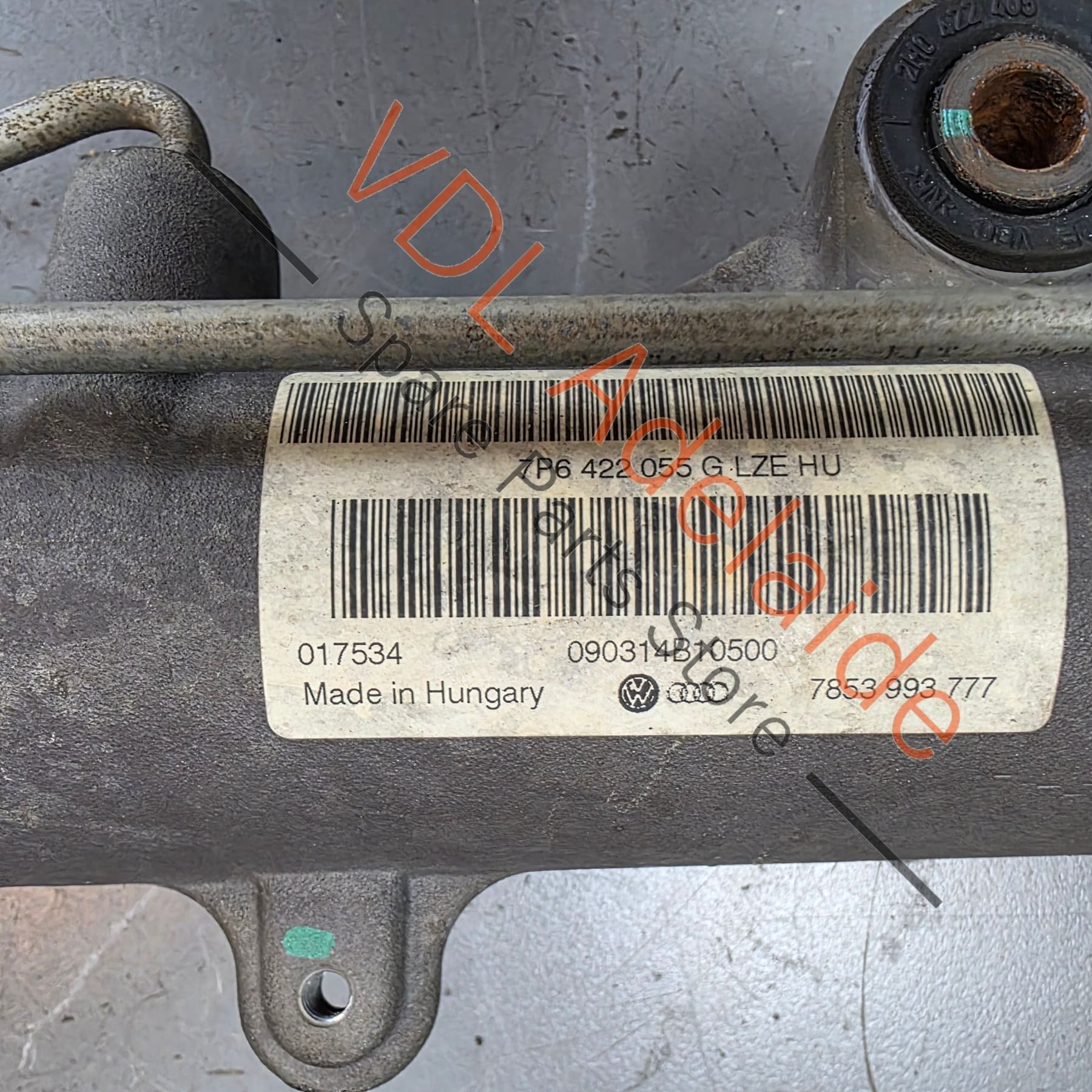 VW Volkswagen Touareg Power Steering Rack 7P6422055G 2011-2016 - Image 2