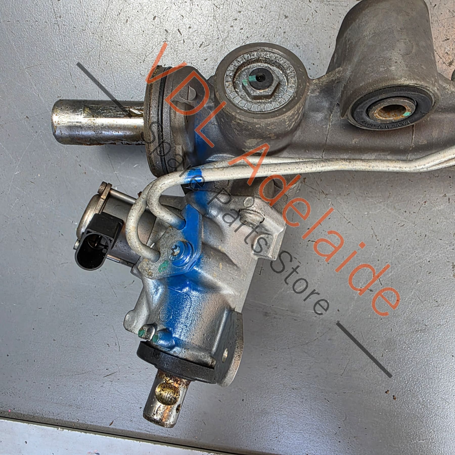 VW Volkswagen Touareg Power Steering Rack 7P6422055G 2011-2016 - Image 6