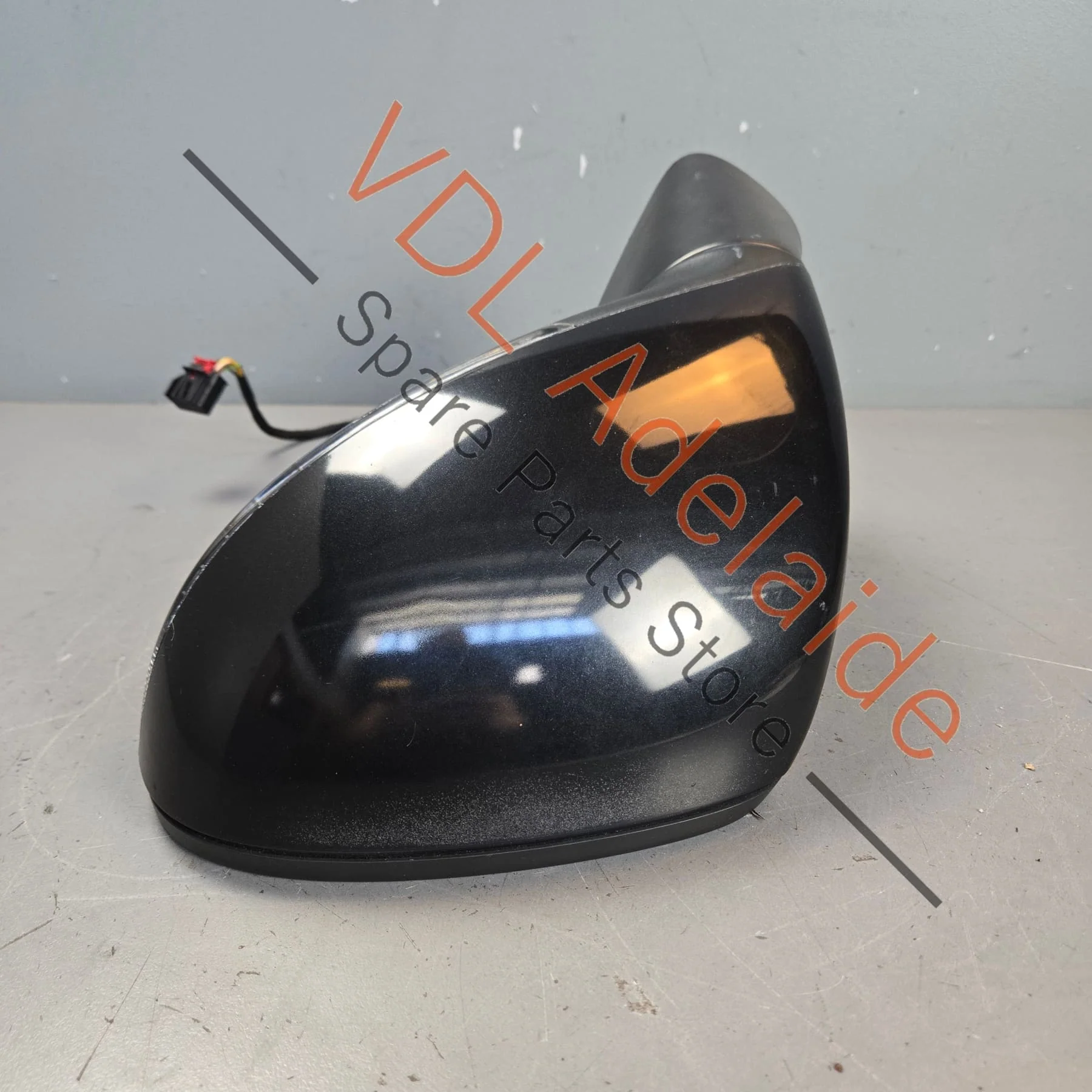 VW Touareg 7P Left Power Folding Side View Mirror with Automatic Dimming 7P6857508N 9B9 - Image 7