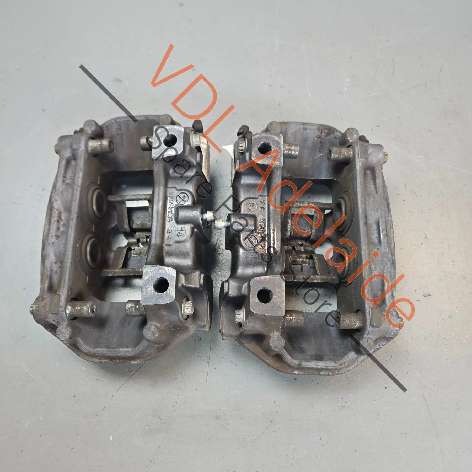 VW Touareg 7P 2011-2018 Rear Brake Caliper Set Pair Left & Right for 330mm rotor 7P6615423D 7P6615424D - Image 2