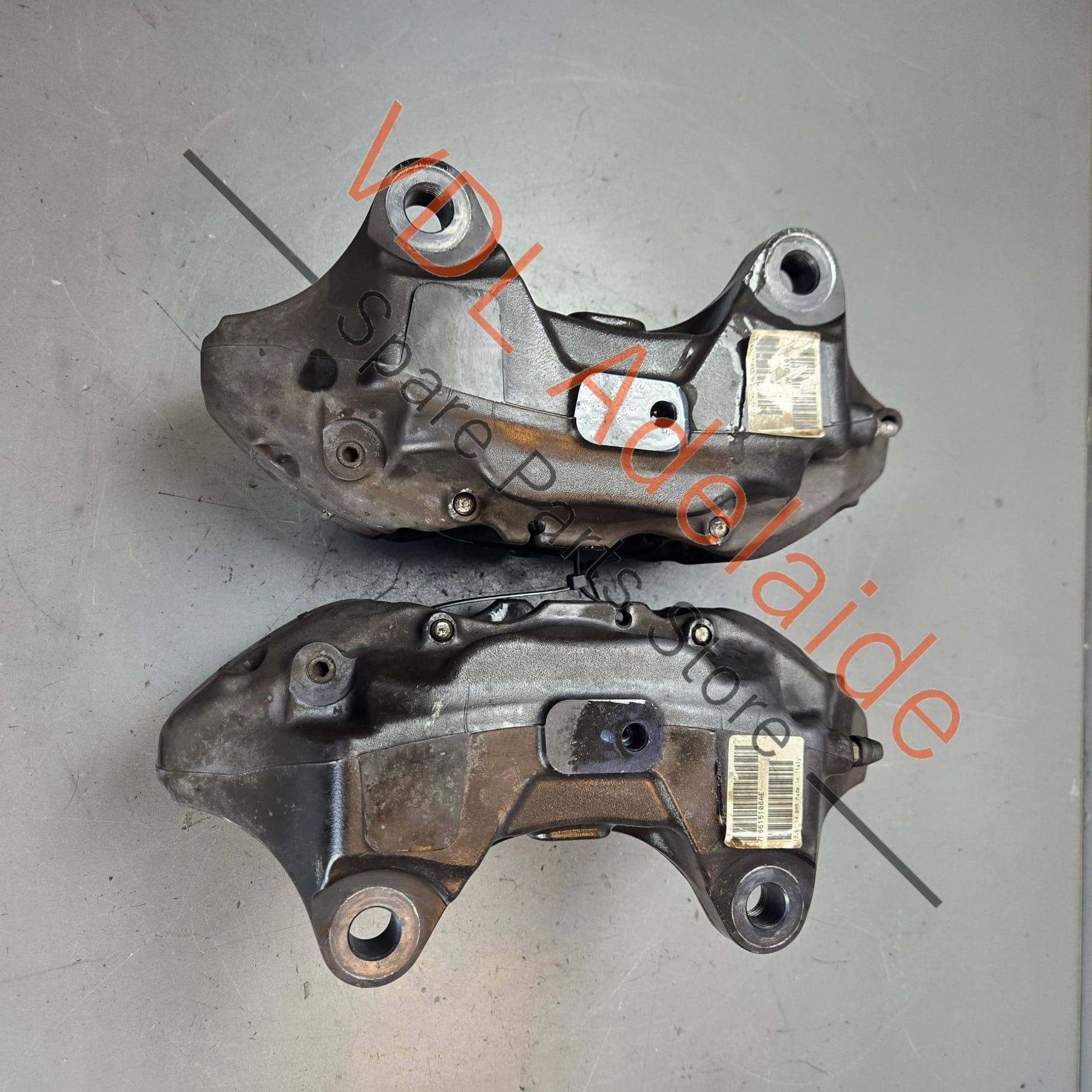 VW Touareg 7P 2011-2018 4x Piston Front Brake Caliper Set Pair Left & Right for 330mm rotor 7L6615149A 7L6615150A - Image 3