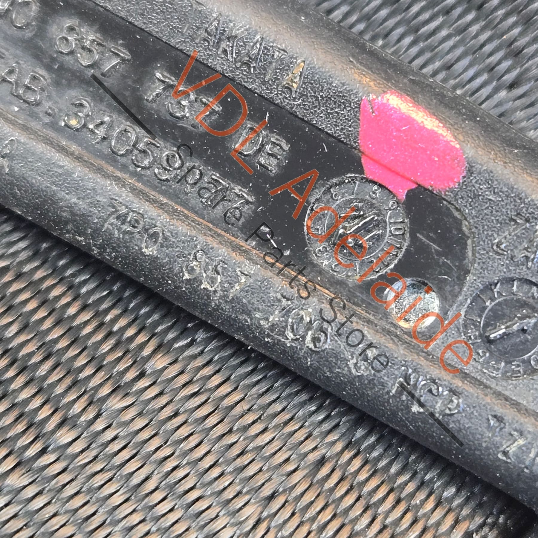 VW Touareg 7P Front Left Seatbelt Seat Belt 7P0857705G HCP - Image 3