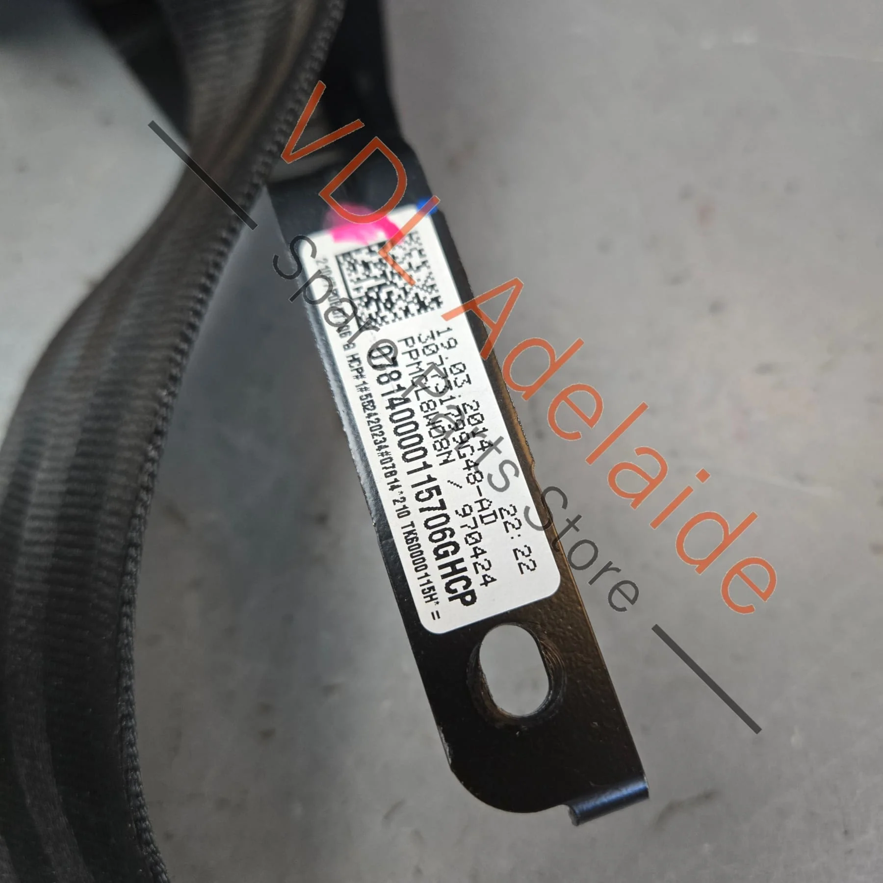 VW Touareg 7P Front Left Seatbelt Seat Belt 7P0857705G HCP - Image 5