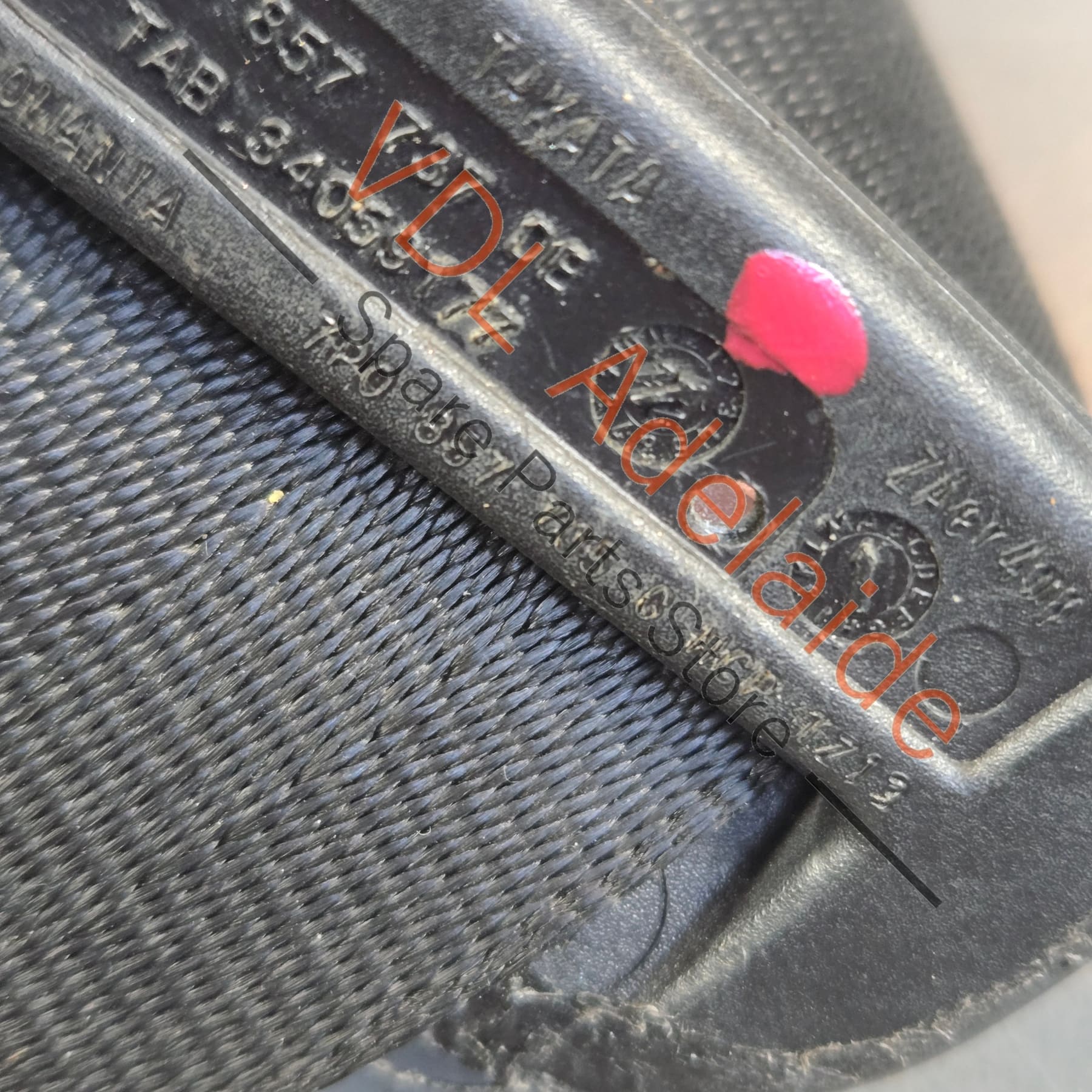 VW Touareg 7P Front Right Seatbelt Seat Belt 7P0857706G HCP - Image 4