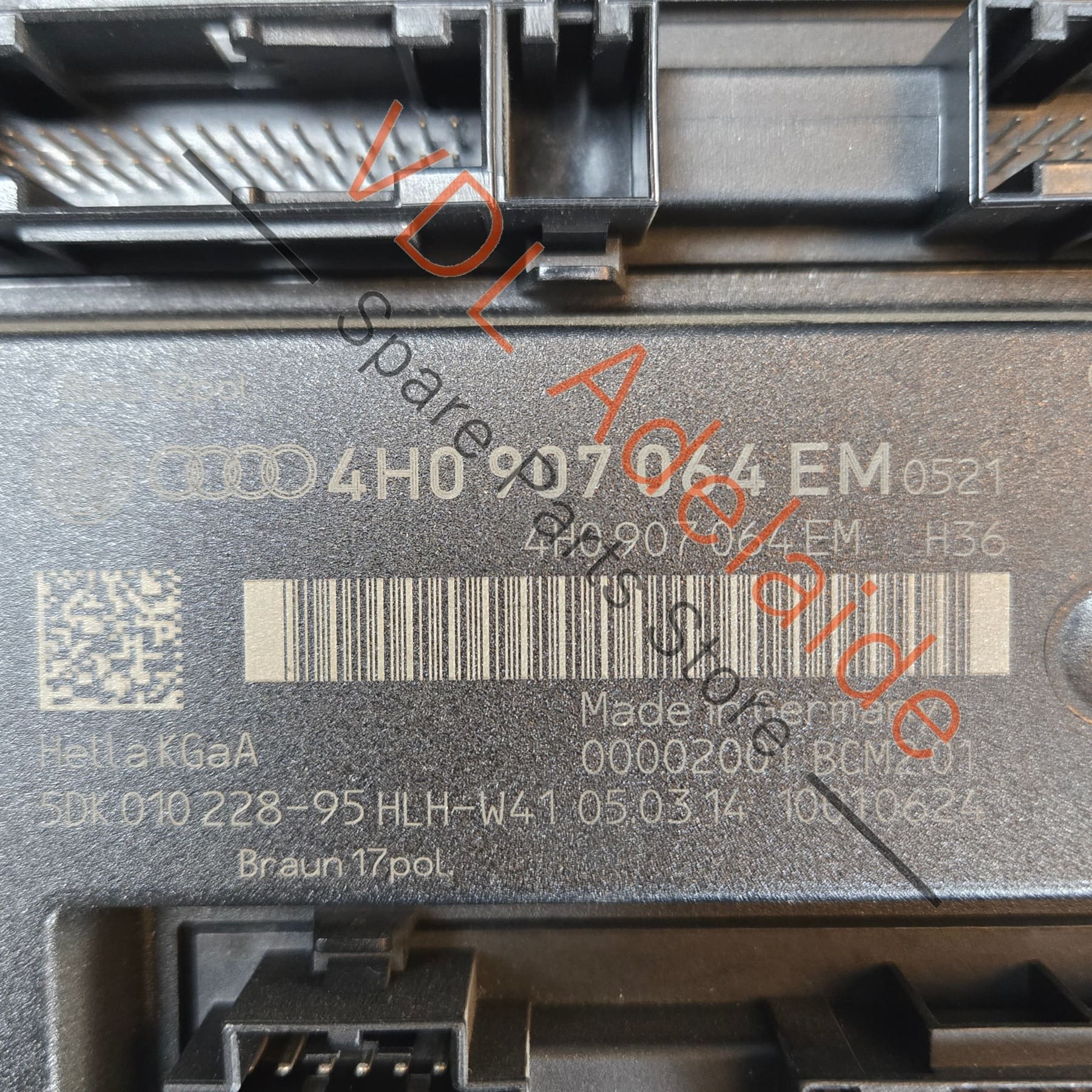 VW Touareg 7P CRCA V6 ECU & Key Set incl Steering Lock & BCM2 7P0907401F 7P1907401D 7P6907530J 4H0907064EM - Image 4
