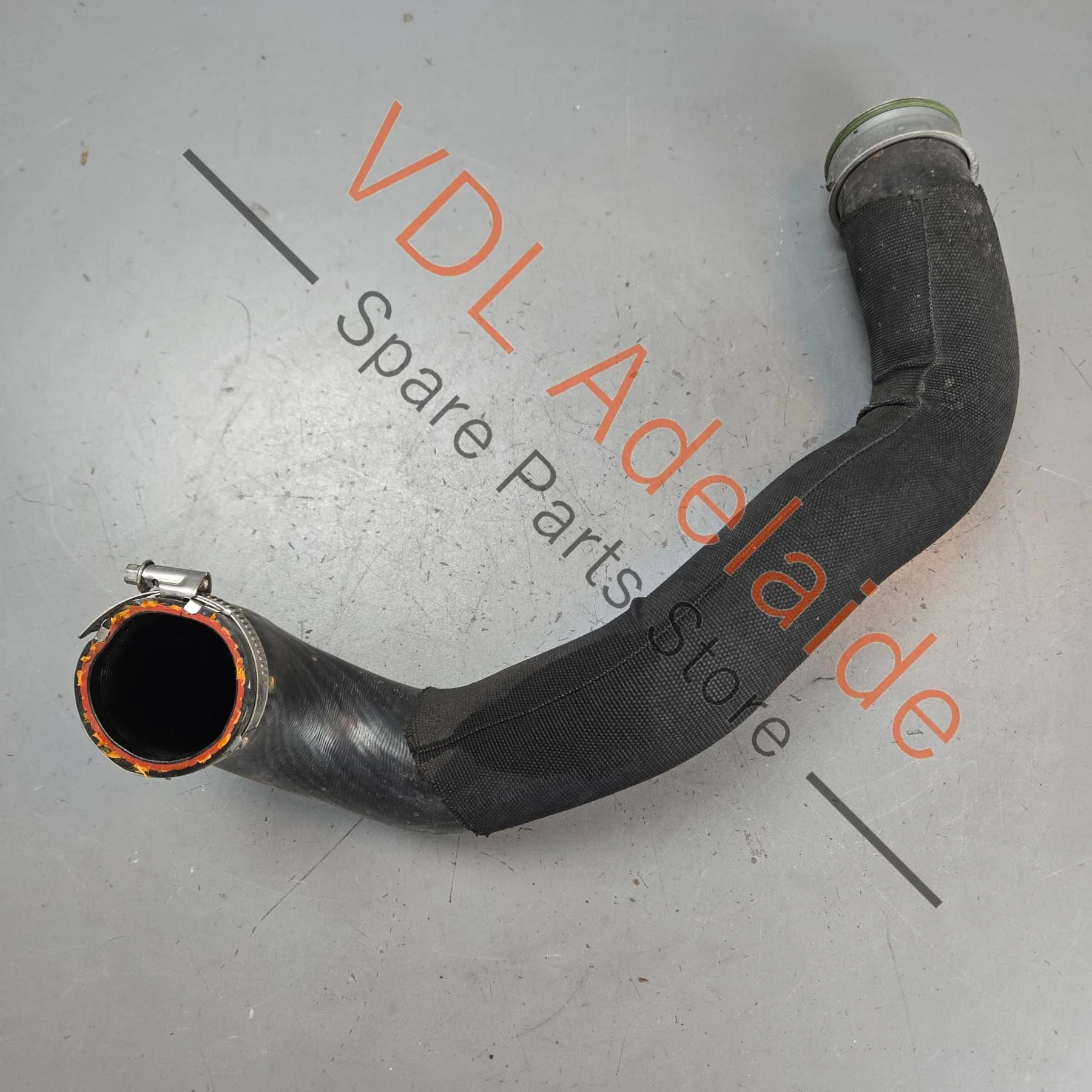 VW Touareg 7P Right Side Intercooler Hose Pipe 7P0145738B - Image 3