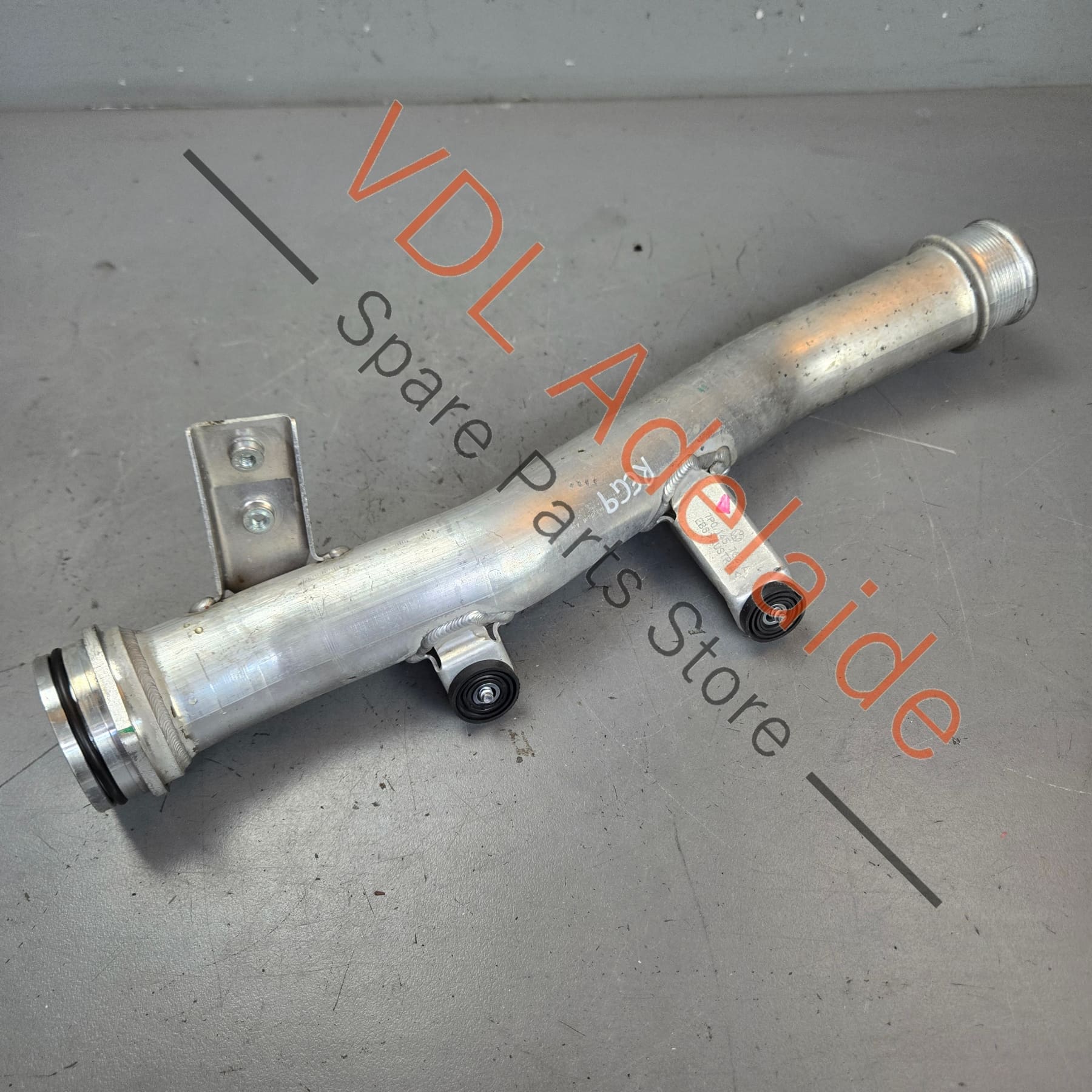 VW Touareg 7P Left Side Intercooler Hose Pipe Aluminium 7P0145762A